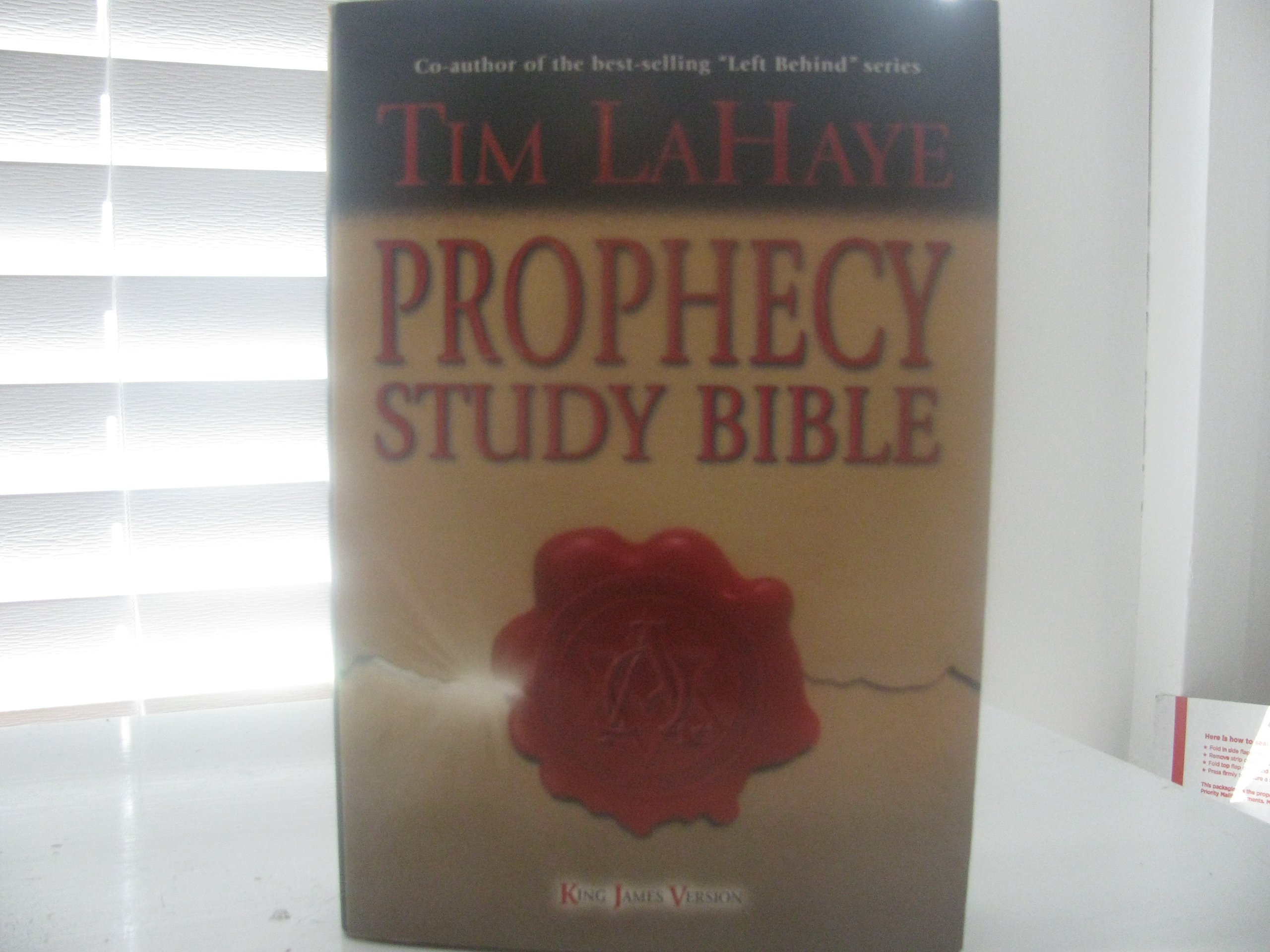 Prophecy Study Bible KJV - King James Version Bible with Prophecy Commentary & Study Notes - Perfect for Bible Study, Sermon Preparation & Spiritual Growth