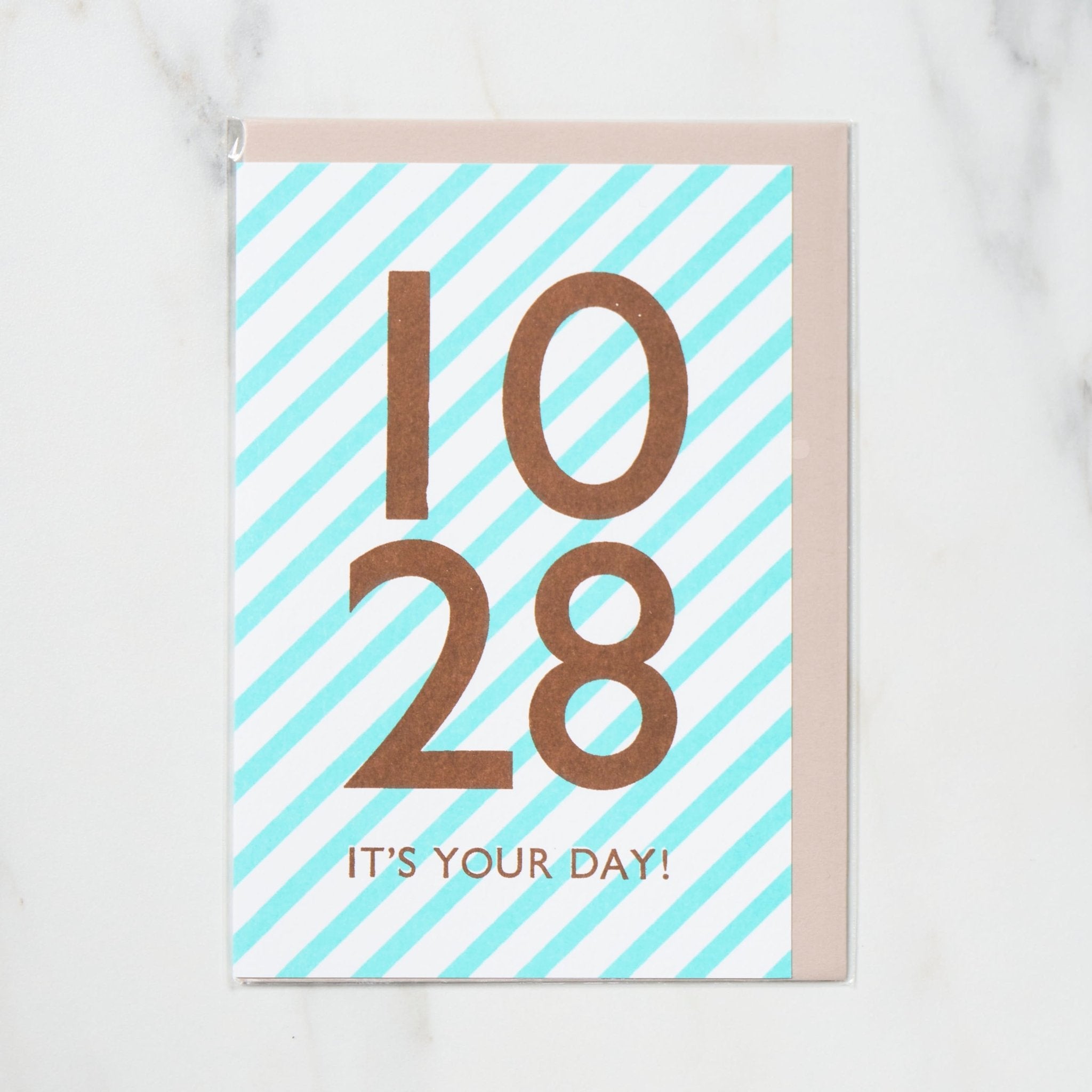 365 Find Your Day Card OCTOBER - Premium Letterpress Greeting Card for Birthdays, Anniversaries & Special Occasions | Unique Gift Idea for Friends & Family