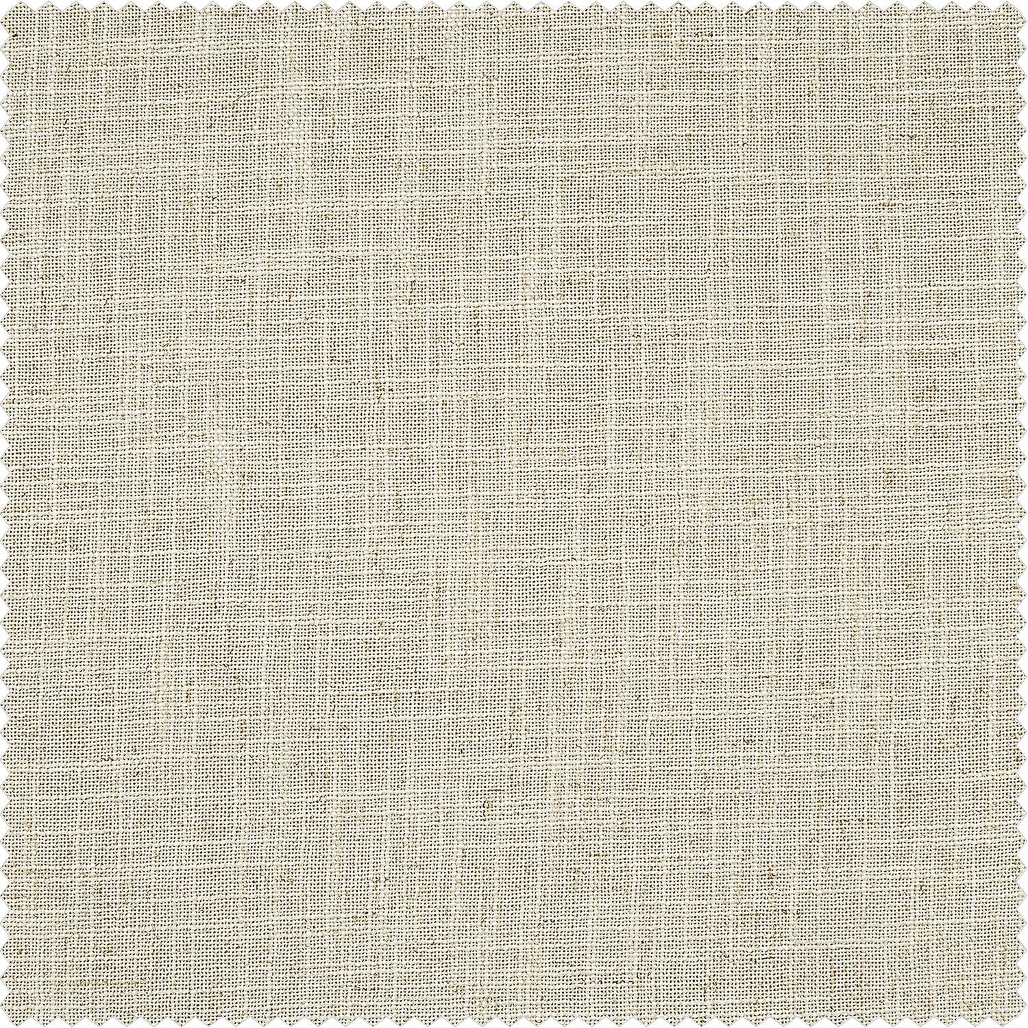 Premium Malted Cream Heavy Faux Linen Fabric Swatch - Perfect for Upholstery, Curtains & Home Decor Projects