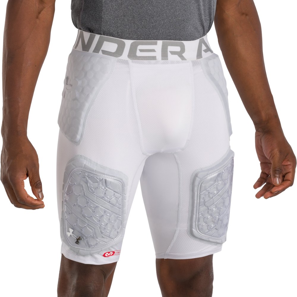 Men's Under Armour Gameday Armour Pro 5 Pad Girdle - Football Compression Shorts with Protective Padding for Training & Games