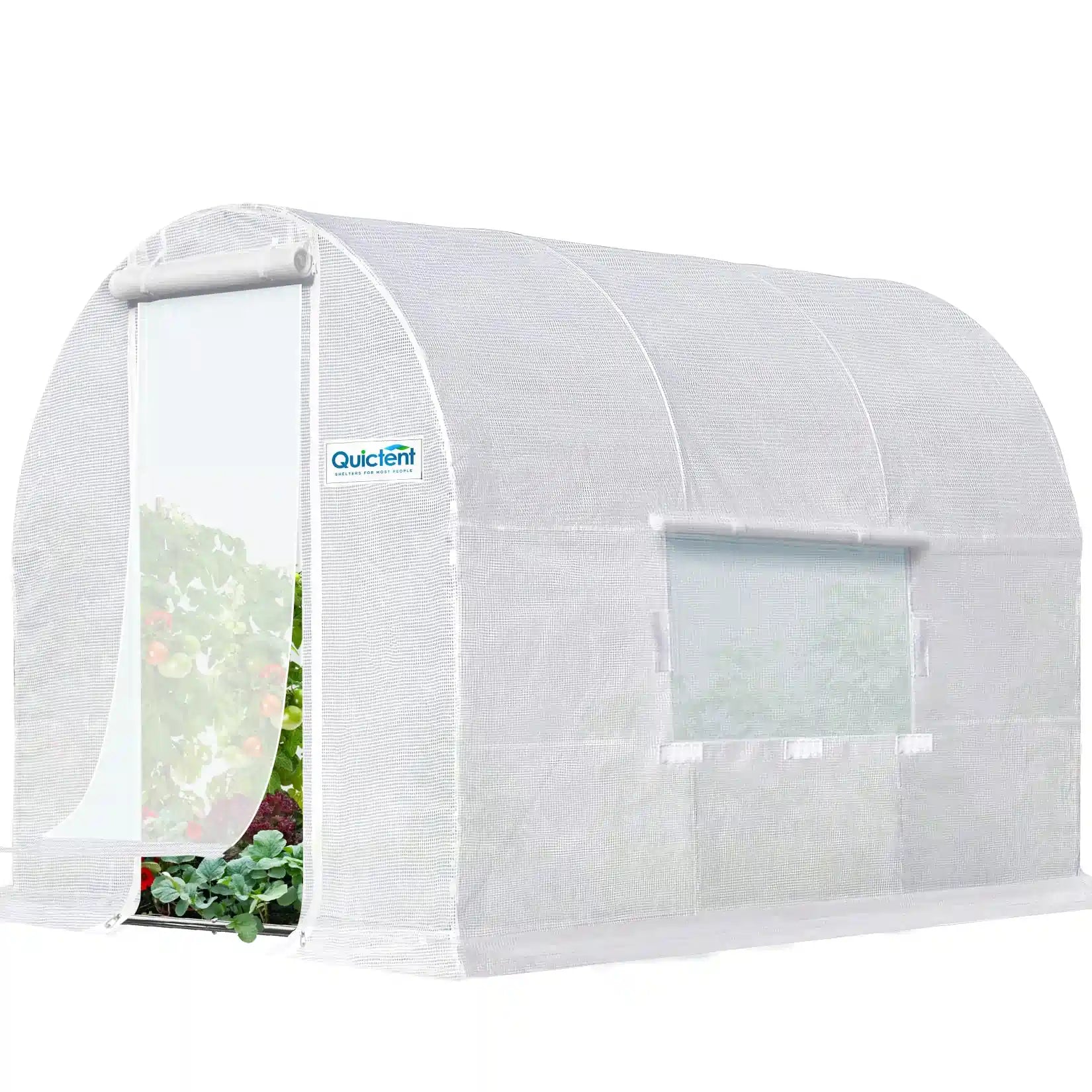 10' x 6.6' x 6.6' Premium Walk-in Greenhouse for Outdoor Gardening - Perfect for Growing Vegetables, Flowers & Herbs in Backyard or Patio