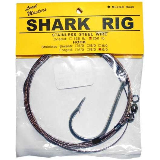 Lead Masters Shark Rig - Premium Saltwater Fishing Rig for Shark & Big Game - Perfect for Offshore & Deep Sea Fishing Adventures