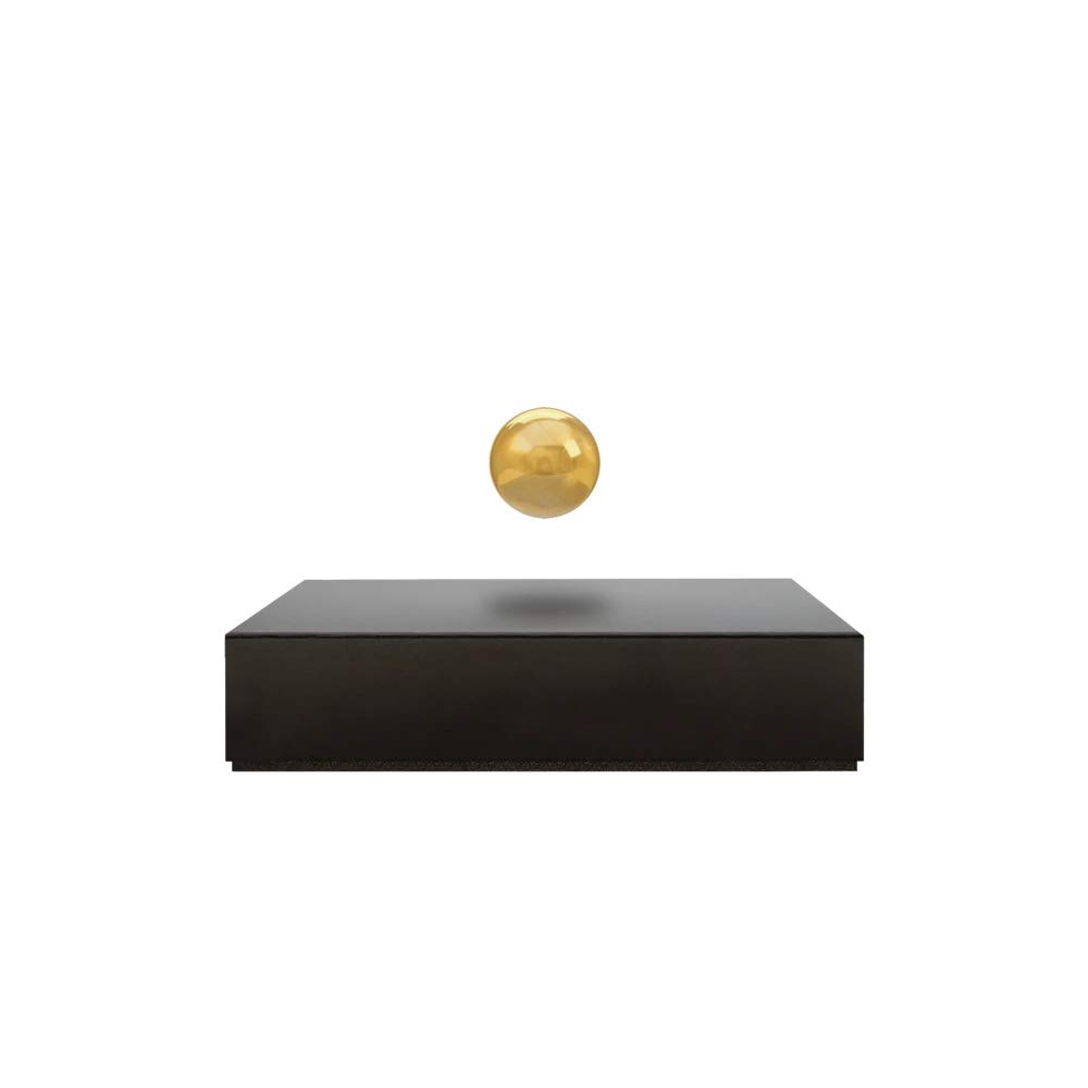 Flyte Buda Ball Levitating Magnetic Sphere - Floating Magic Home & Office Decor for Meditation, Yoga & Relaxation (Black/Gold) - Perfect for Zen Spaces, Gift Giving & Modern Interior Design