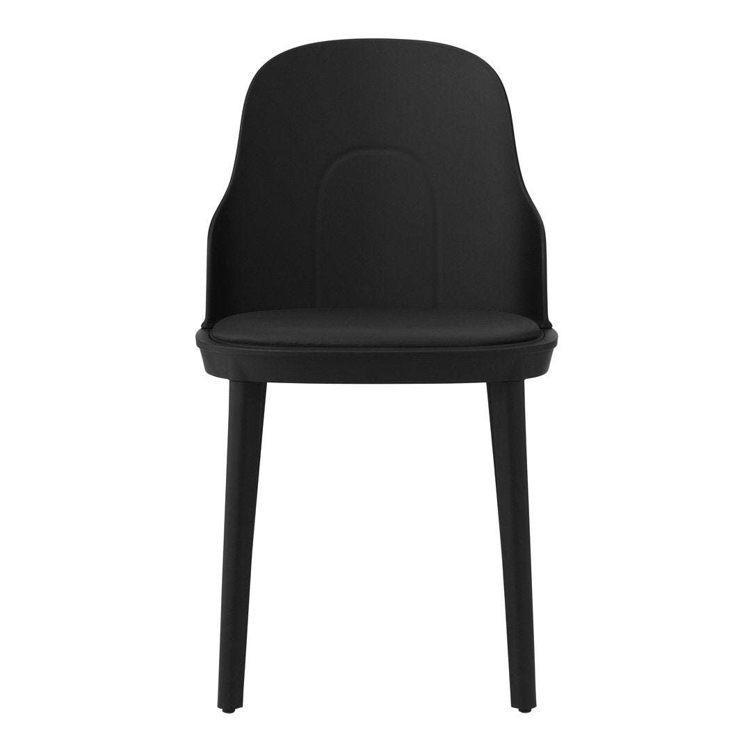 Allez Dining Chair - Upholstered Seat for Kitchen, Dining Room & Office - Comfortable Modern Chair for Home & Restaurant Use