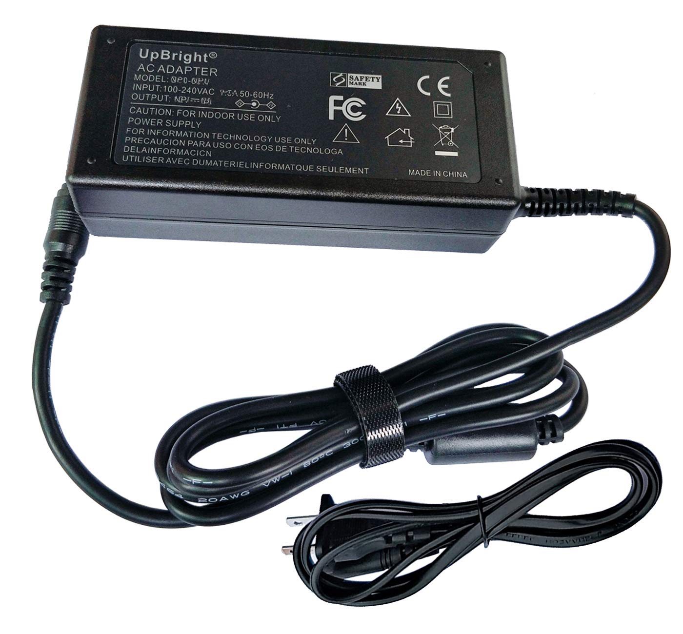 UpBright 48V AC/DC Power Adapter for Reolink RLK8 Security Camera Systems - Compatible with RLK8-800B6/800D4/800B4/810B4/510B4/1210B4/1200D4 8-Channel NVR Recorders - 48VDC Power Supply & Charger - Perfect for Home & Business Surveillance Setups