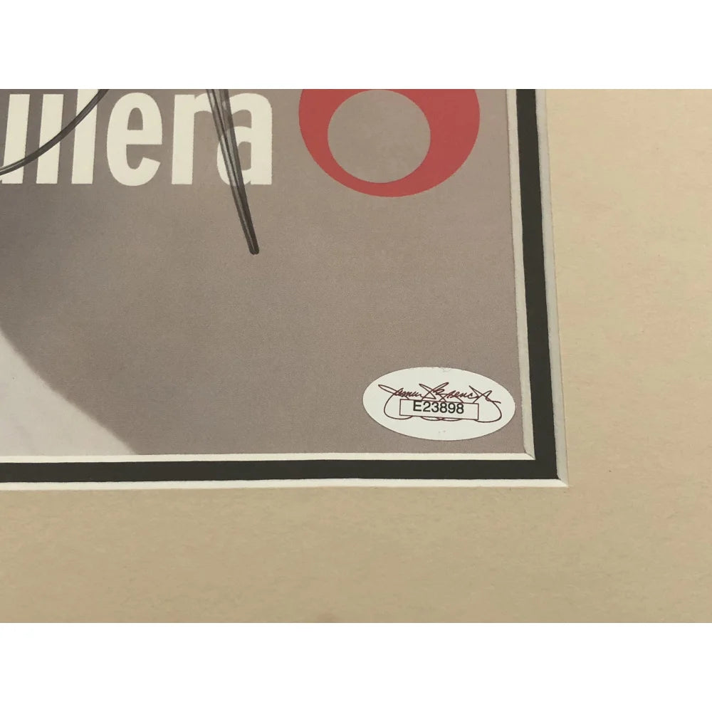 Christina Aguilera Signed Debut Album Vinyl LP with JSA COA - Framed Autographed Collectible for Music Fans & Home Decor