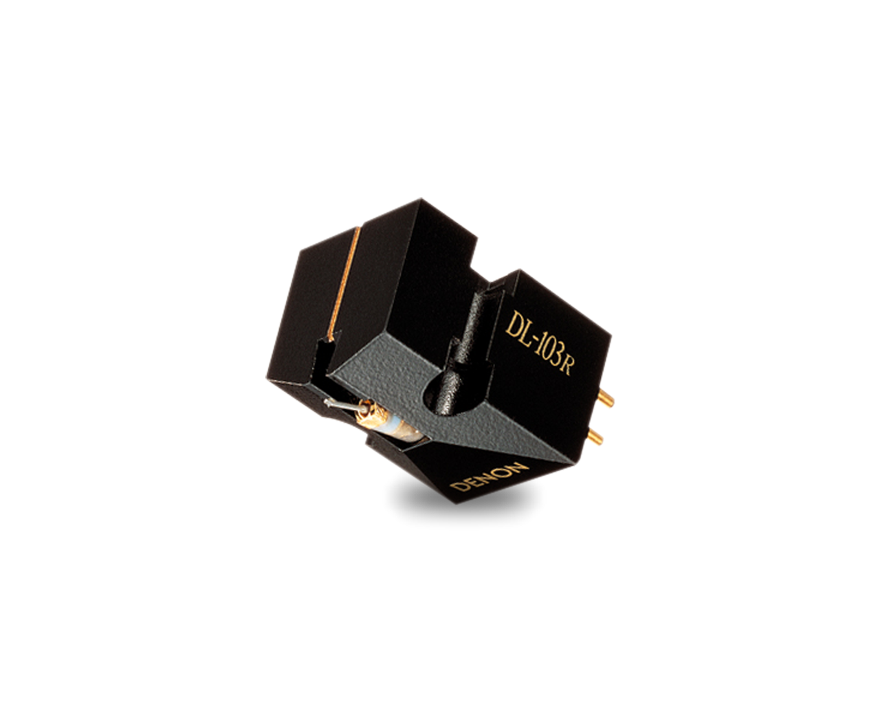 Denon DL-103R High-Performance Moving Coil Phono Cartridge - Audiophile Vinyl Record Player Needle for Turntables - Perfect for Home Audio & Professional DJ Setups