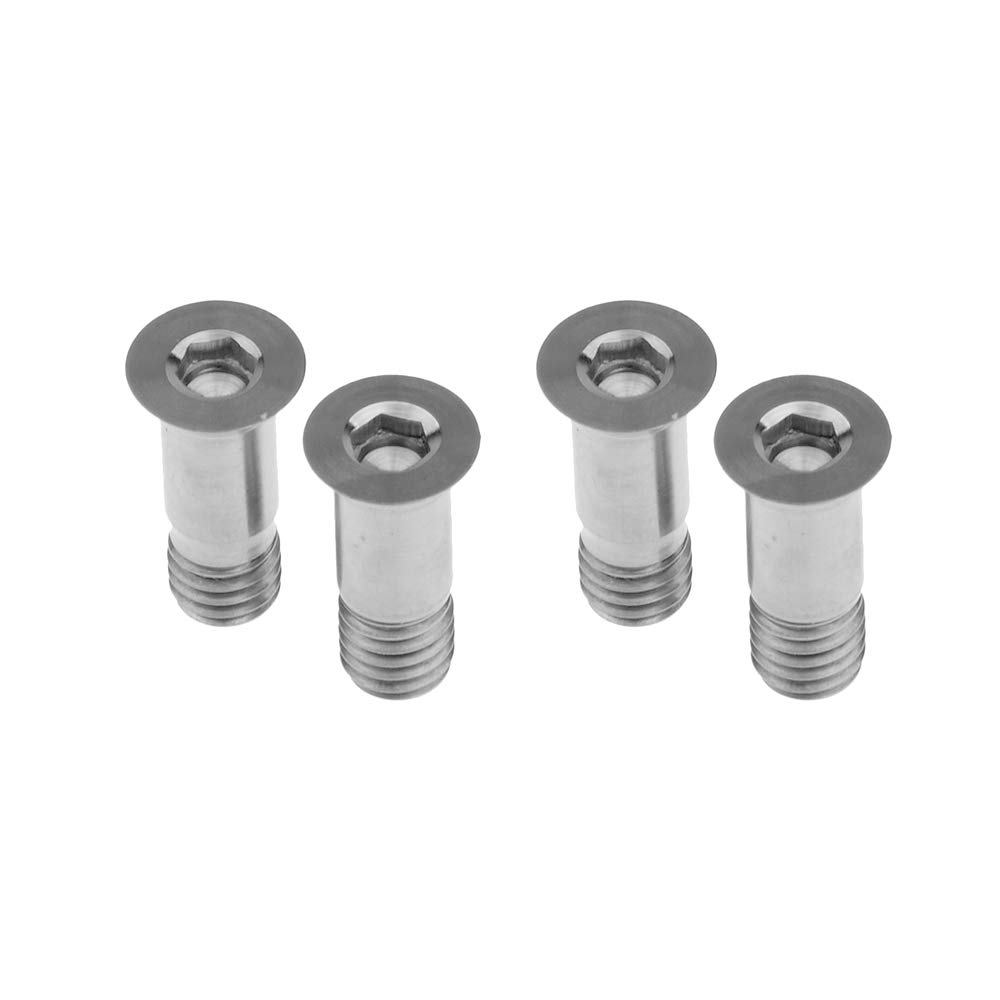 Titanium M5x14.5mm Bike Bolts - Rear Derailleur Screws for Cycling (Pack of 4)