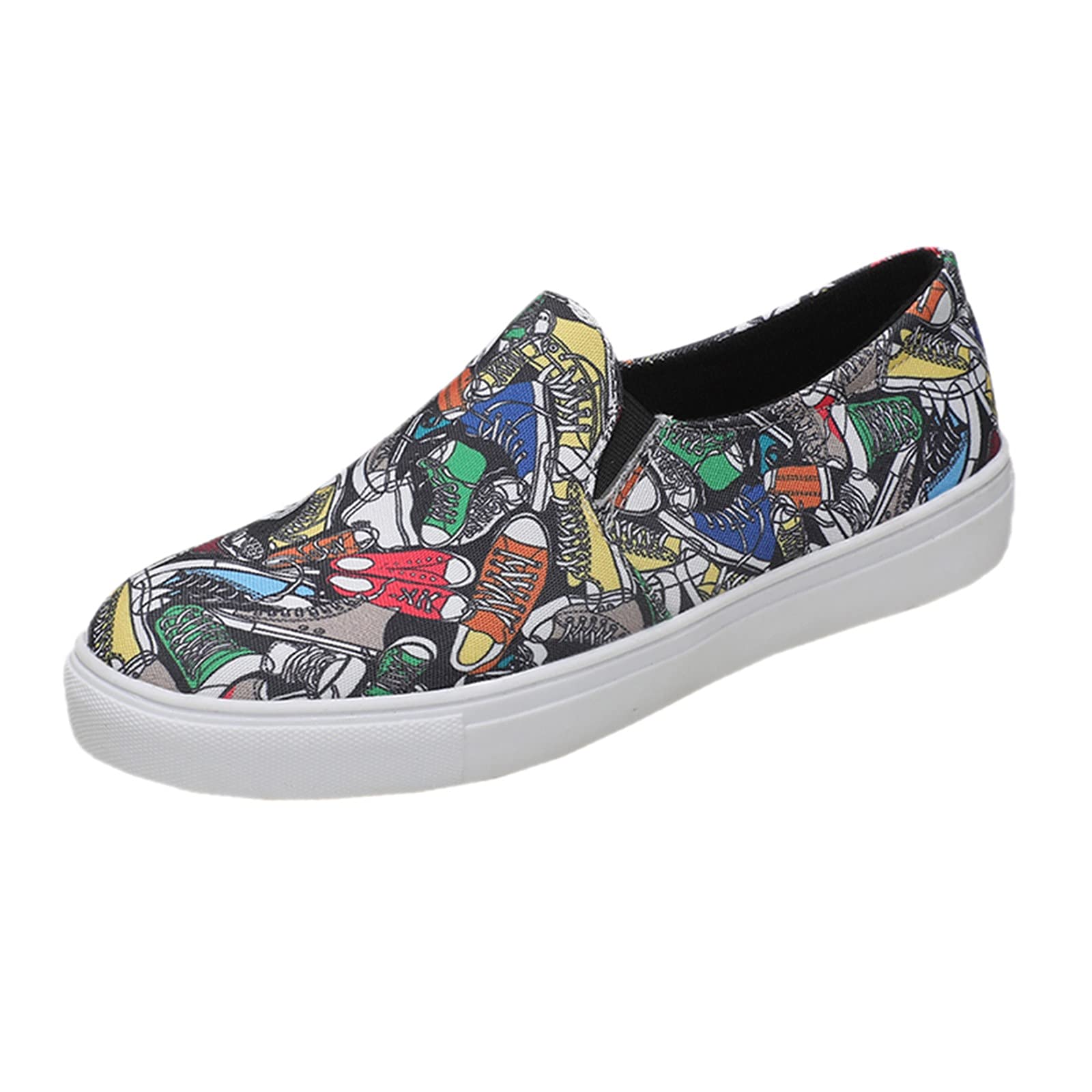 **NONGJXCR Women's Casual Slip-On Flats - Breathable Fashion Sneakers for Walking, Travel & Outdoor Activities**    **Optimized for Google SEO & Translated to English**    **Use Case:** Perfect for daily wear, travel, shopping, and light outdoor activities.