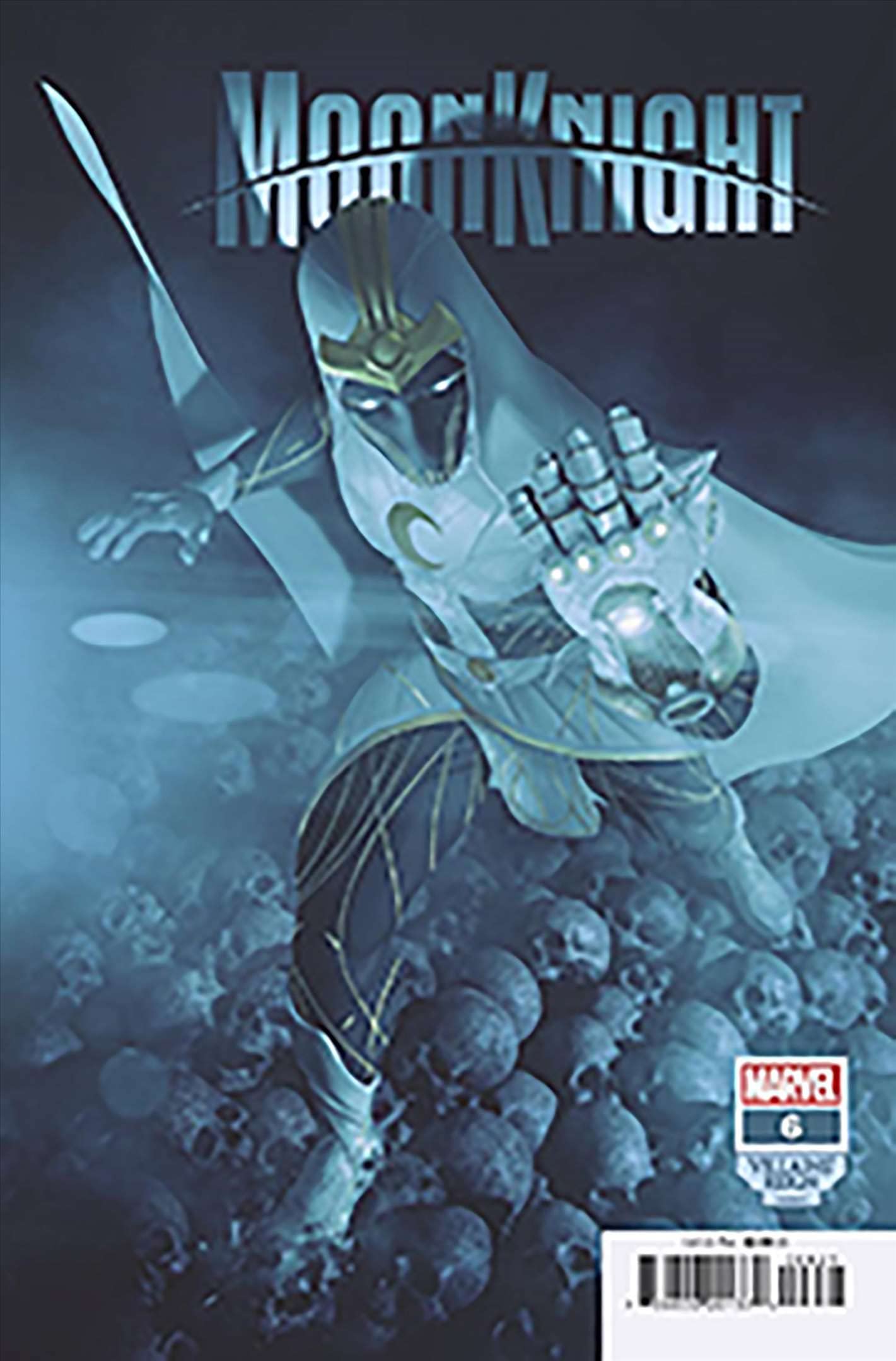 Moon Knight (9th Series) #6A VF/NM Marvel Comic Book - Villains Reign Rahzzah Variant | Superhero Collectible for Fans & Comic Enthusiasts | Perfect for Display & Investment