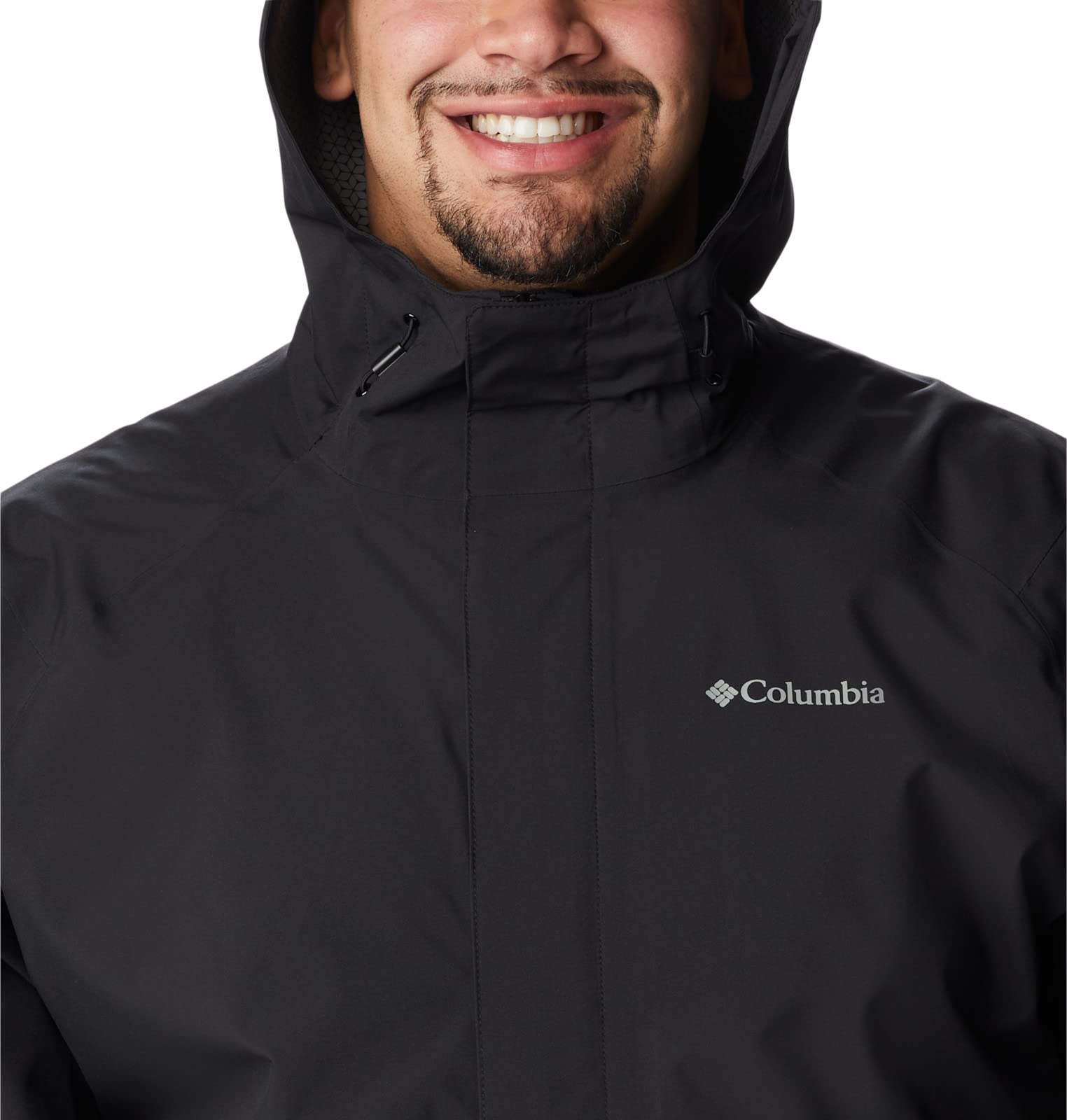 Columbia Men's Earth Explorer Waterproof Hiking Shell Jacket - Lightweight & Breathable for Outdoor Adventures, Camping, and Travel