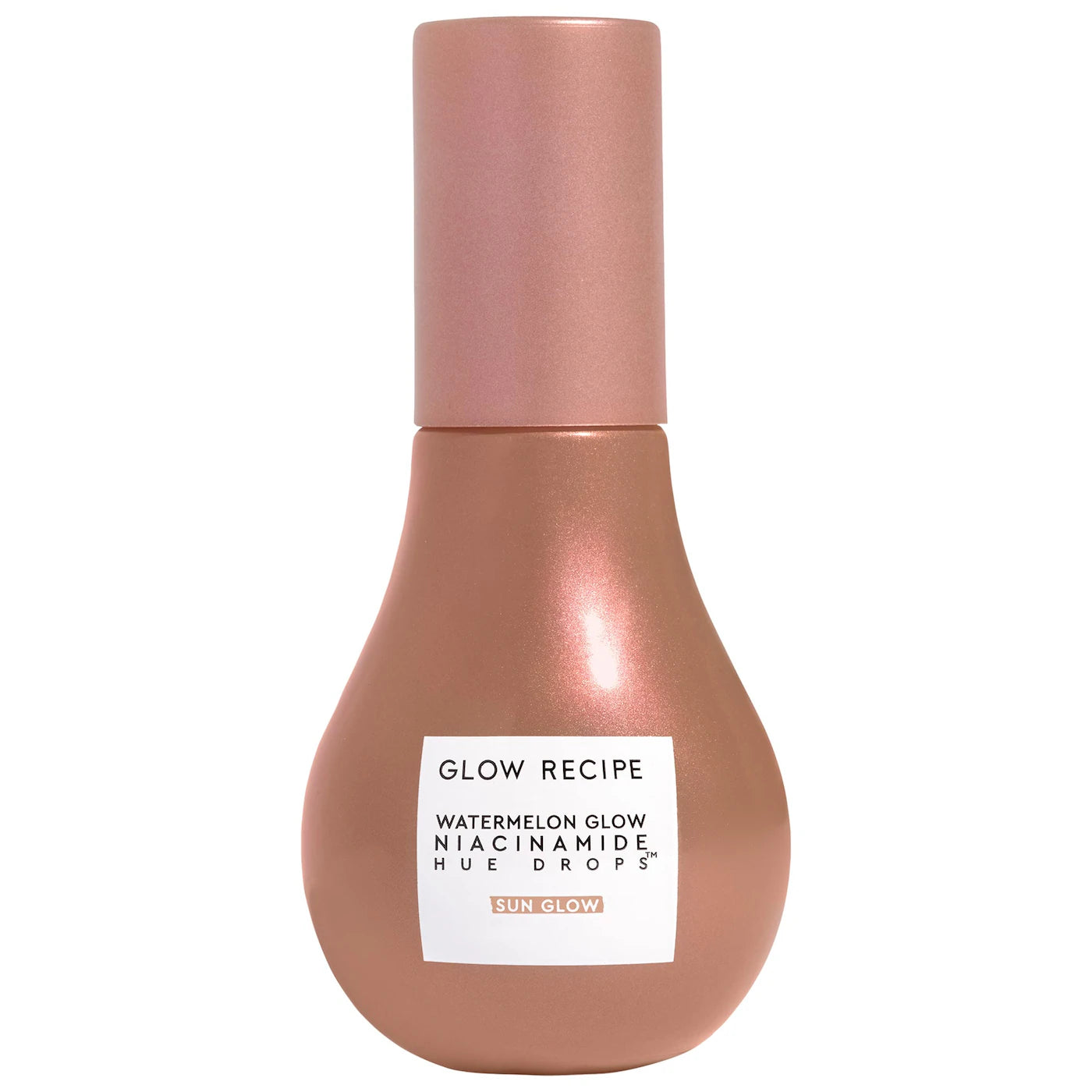 Glow Recipe Watermelon Glow Niacinamide Hue Drops Serum with Sun Glow - 40ml | Brightening Face Serum for Dull Skin | Perfect for Daytime Skincare Routine & Summer Glow