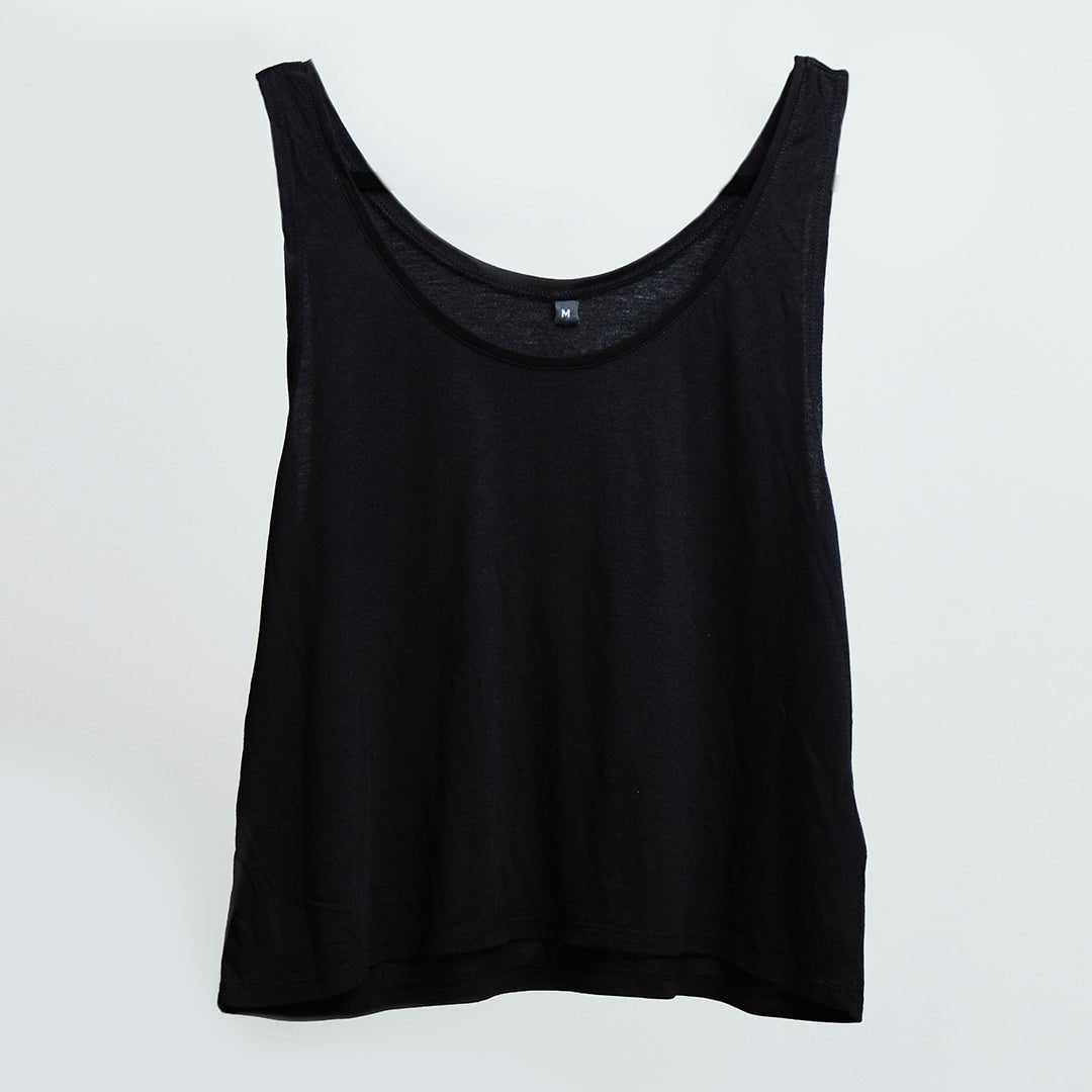 Tarkine Women's Organic Running Tank Top - Breathable Workout Singlet for Yoga, Gym & Outdoor Activities