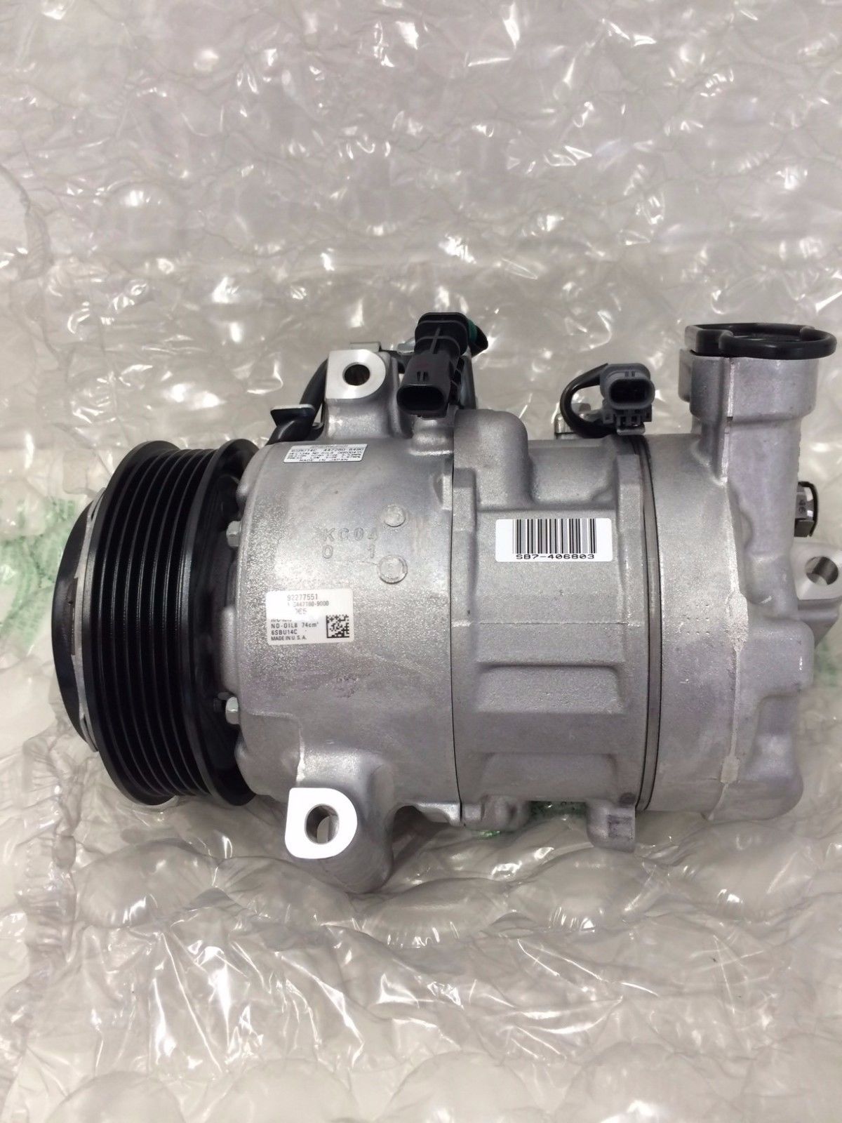 Genuine Holden Commodore VF V6 Air Conditioning Compressor Part #92276906 - Perfect for AC Repair & Cooling System Maintenance