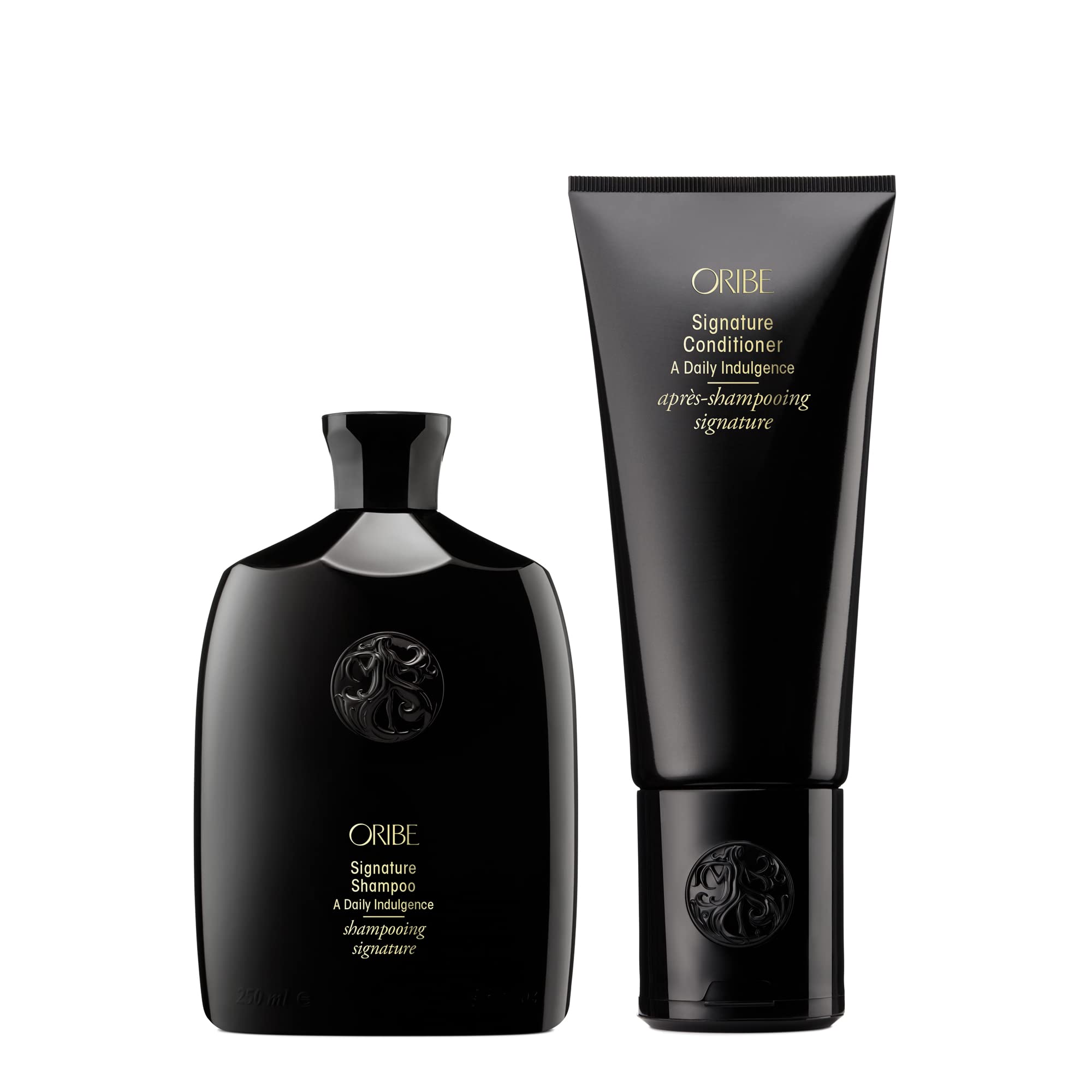 Oribe Signature Shampoo & Conditioner Set - Luxury Hair Care Duo for Shine & Volume | Perfect for Daily Use, Salon-Quality Results at Home