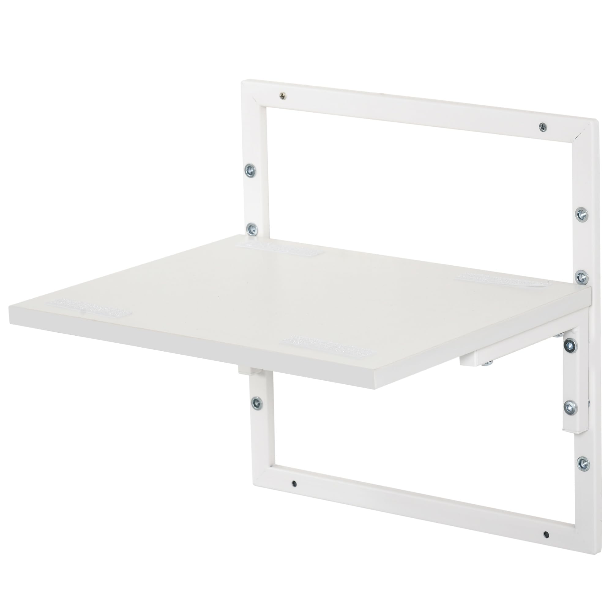**PawHut 6-Piece Modern Cat Wall Shelves Set - Adjustable Height Cat Perches, Jumping Platforms & Hammock for Indoor Cats - Cream White - Perfect for Small Spaces & Cat Play Areas**