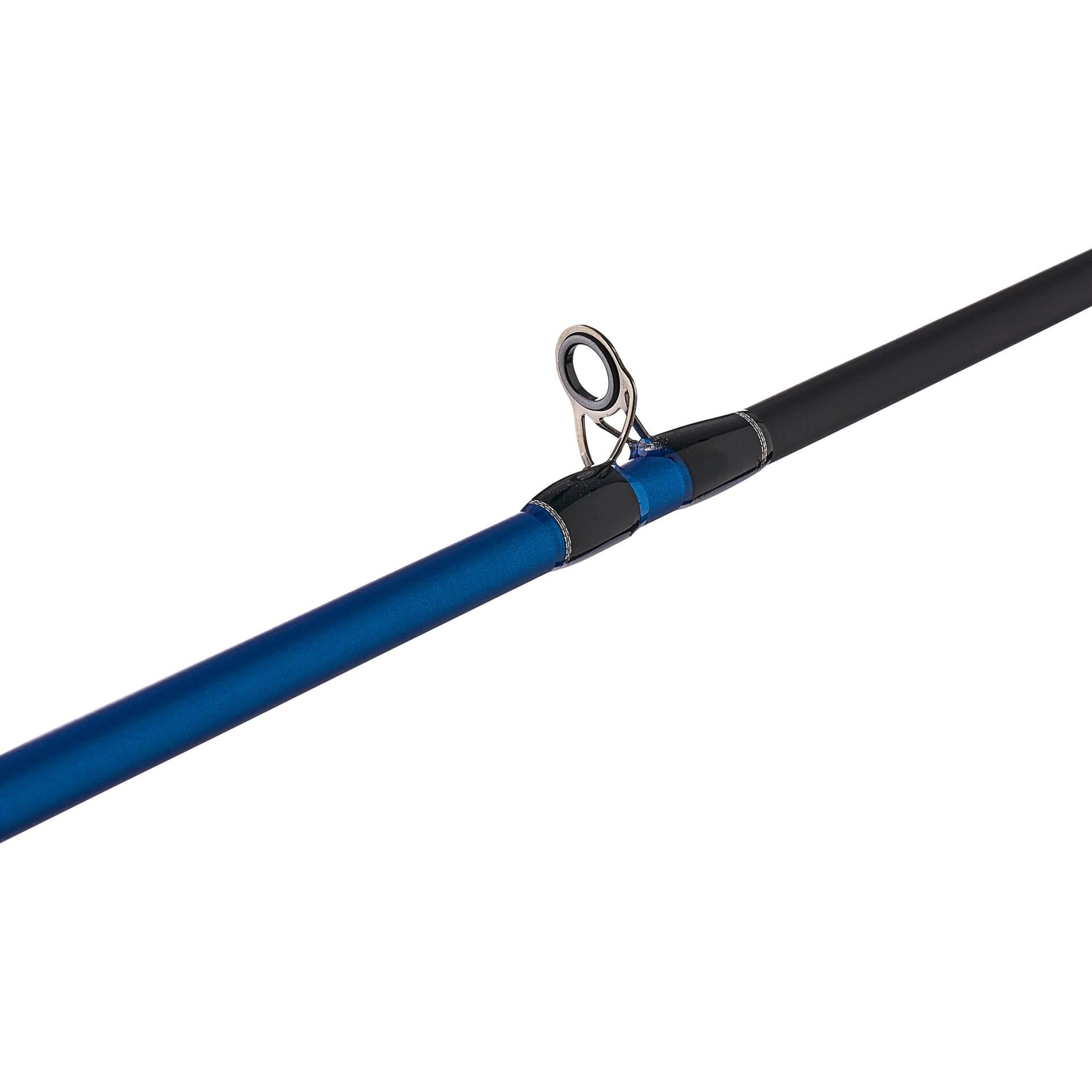 Agility® Travel Baitcast Fishing Rod and Reel Combo - Lightweight Compact Design for Bass, Trout, and Saltwater Fishing - Perfect for Backpacking, Kayak, and Boat Fishing Adventures