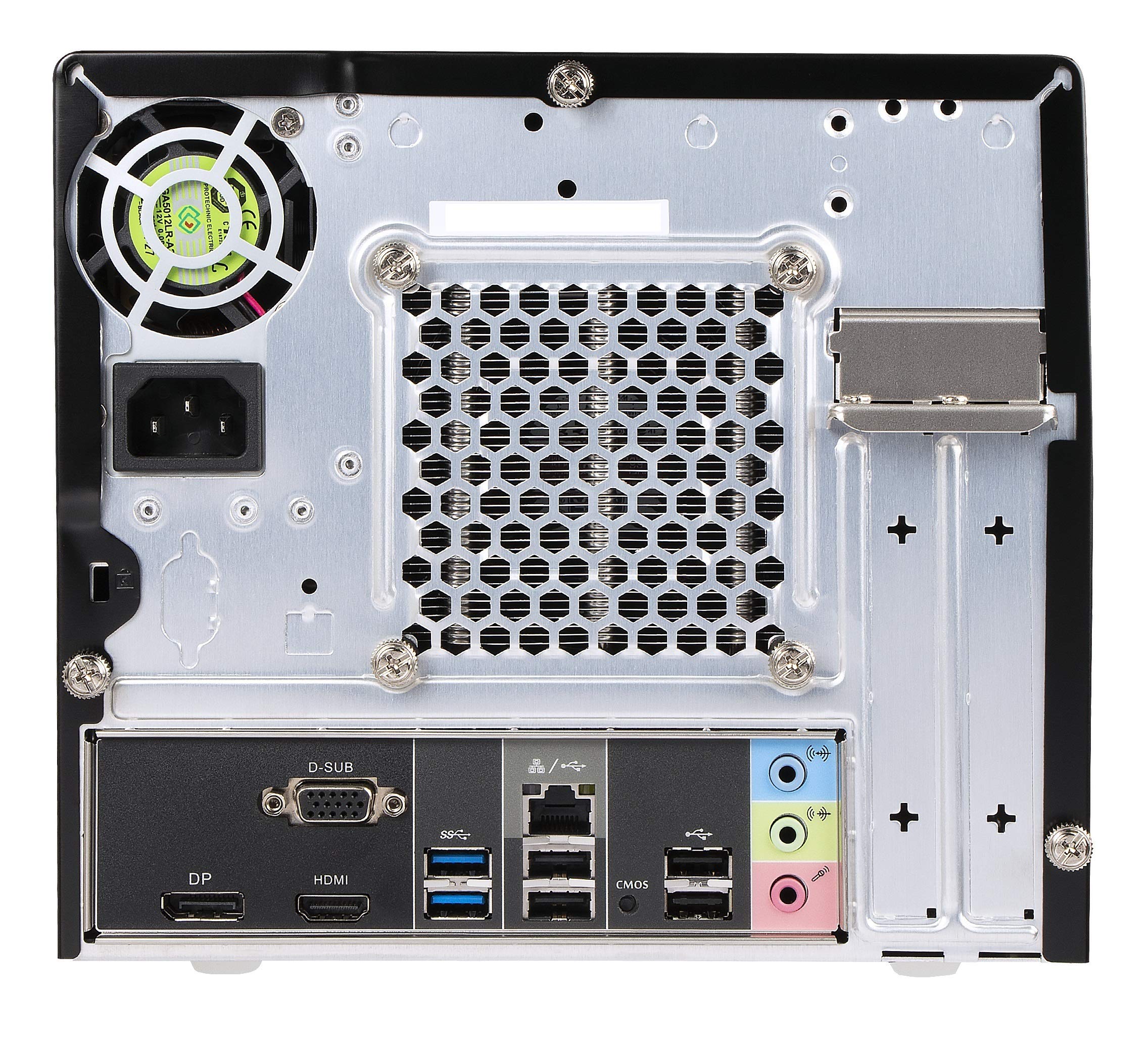 Shuttle XPC Cube SH510R4 Mini Barebone PC - Intel H510 Chipset, Supports 11th/10th Gen Intel CPUs (125W TDP), No RAM/Storage/OS Included - 300W 80 Plus Bronze PSU, Compact Black Design - Perfect for Home Office, Gaming, and Digital Signage Solutions