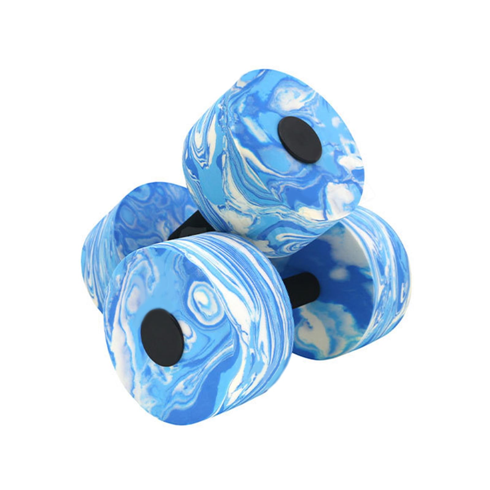 High-Density Foam Dumbbells for Water Fitness & Aqua Workouts - Perfect for Pool Exercises, Hydrotherapy, and Low-Impact Training