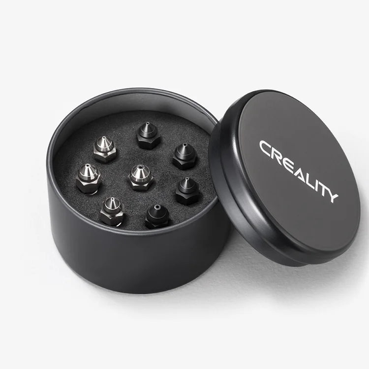 Creality K1 3D Printer Nozzle Kit - High Performance Brass Nozzles for Fast Printing - Perfect for DIY Projects, Prototyping & Home Use