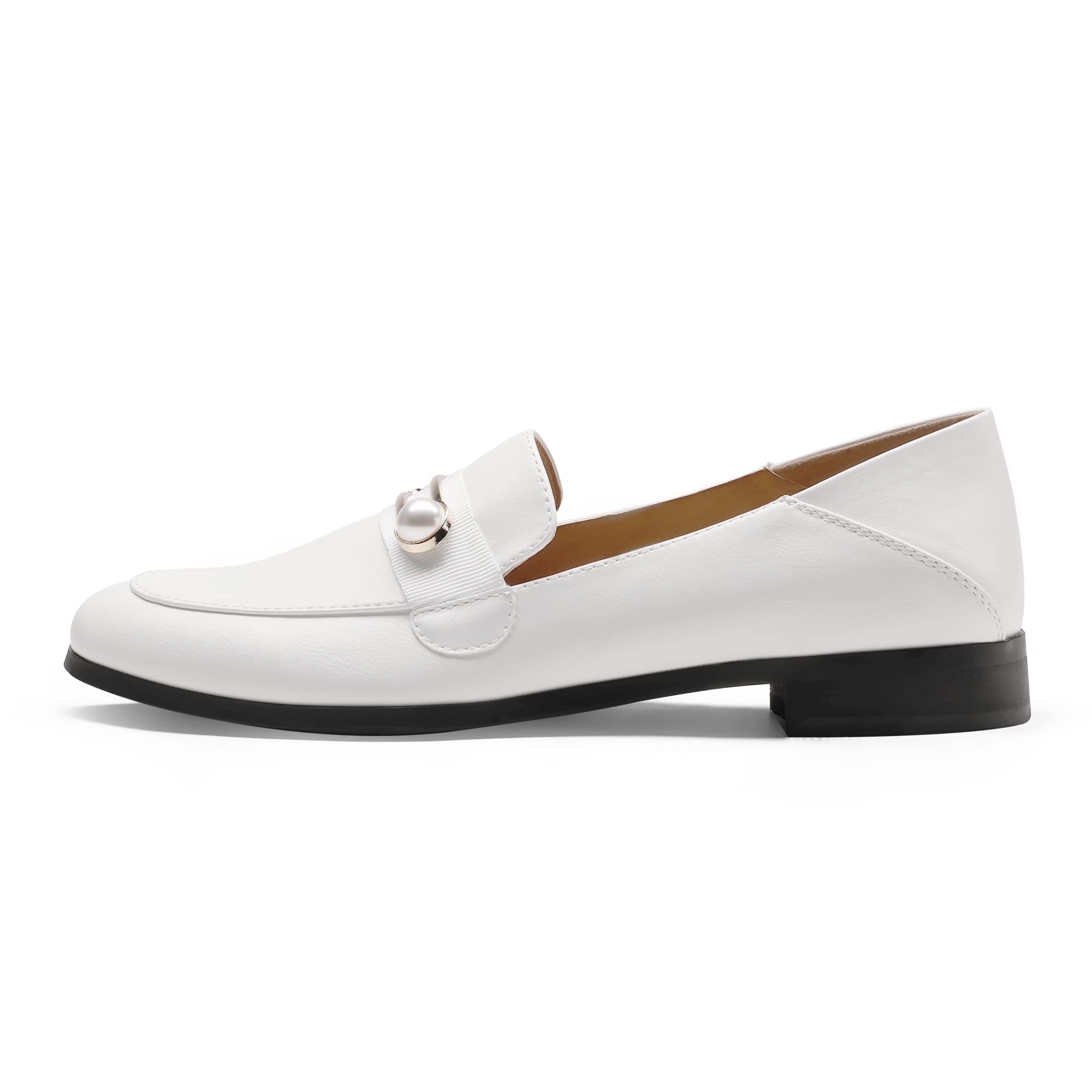 Dream Pairs Women's Slip-On Loafers - Comfortable Round Toe Casual & Dressy Flats for Work, Office & Everyday Wear | Fashionable & Versatile Shoes