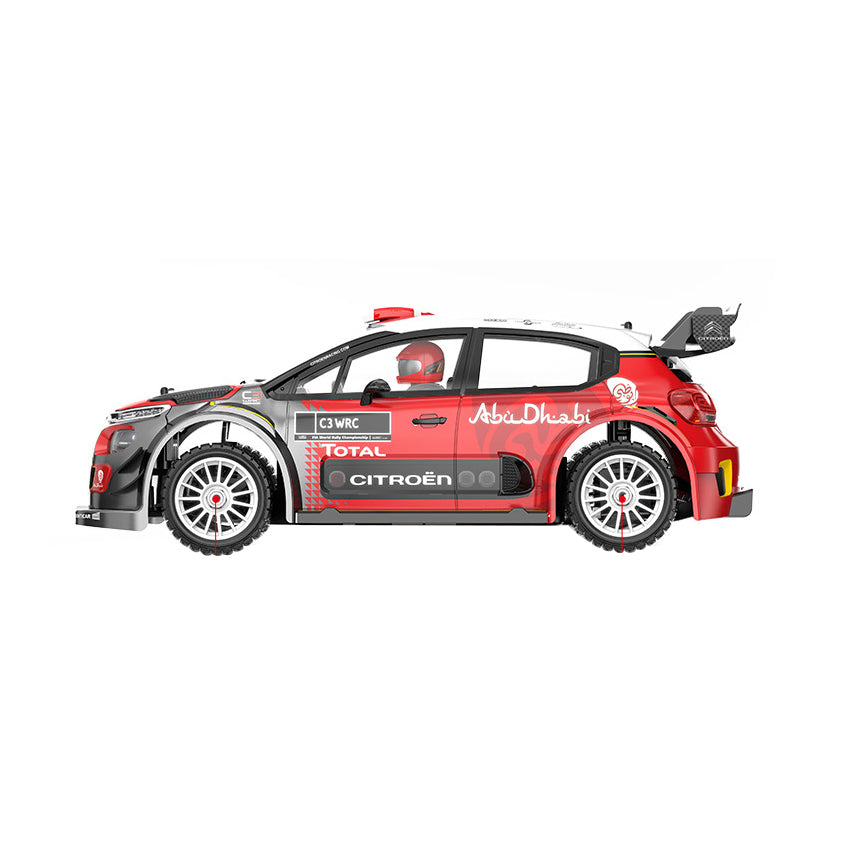 MJX Hyper Go 7303 1/7 Scale Brushless RC Rally Car - 60KM/H High Speed, Final Stable Version, WRC C3 Replica for Off-Road Racing and Backyard Drifting