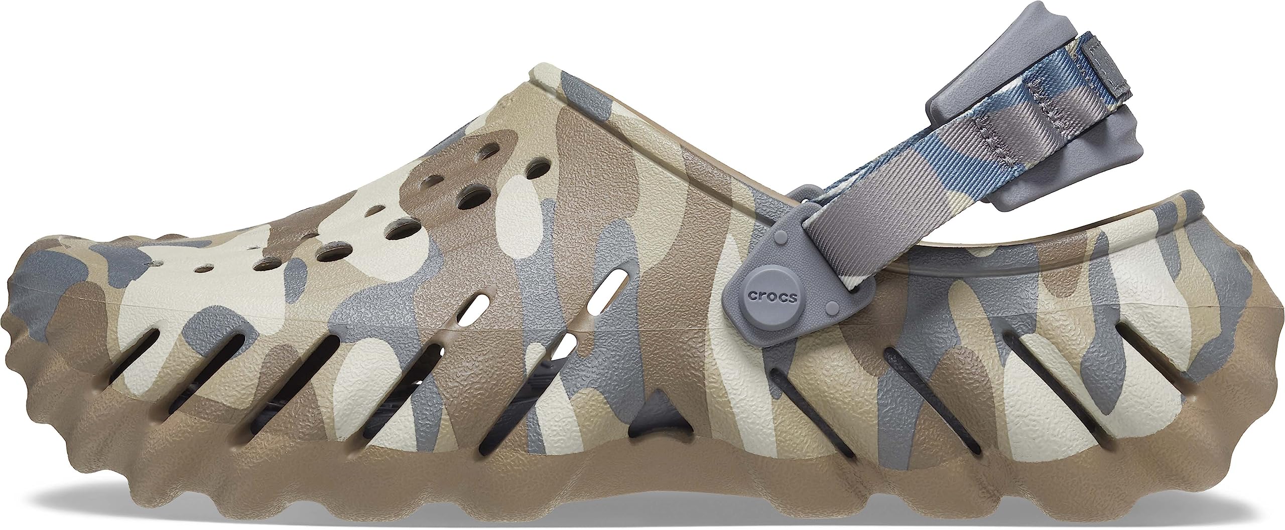 Crocs Unisex-Adult Echo Clog | Comfortable Slip-On Water Shoes for Men & Women | Perfect for Beach, Pool, Garden & Casual Wear