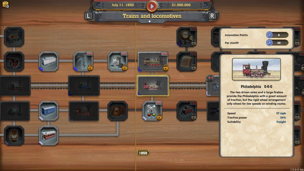 Railway Empire - Nintendo Switch Game | Historical Strategy Simulation | Perfect for Train Enthusiasts & Strategy Gamers | Play at Home or On-the-Go