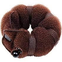 DYOMNIZY Hair Bun Maker - Magic Hair Donut Ring for Easy Styling, Curling & Updos (Black) | Perfect for Parties, Weddings & Everyday Hairstyles