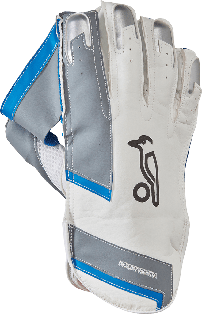 Kookaburra Pro 1500 Cricket Wicketkeeping Gloves - Premium Leather Wicketkeeper Gloves for Cricket Practice & Matches - Ideal for Wicketkeepers & Fielders in Training Sessions & Competitive Games
