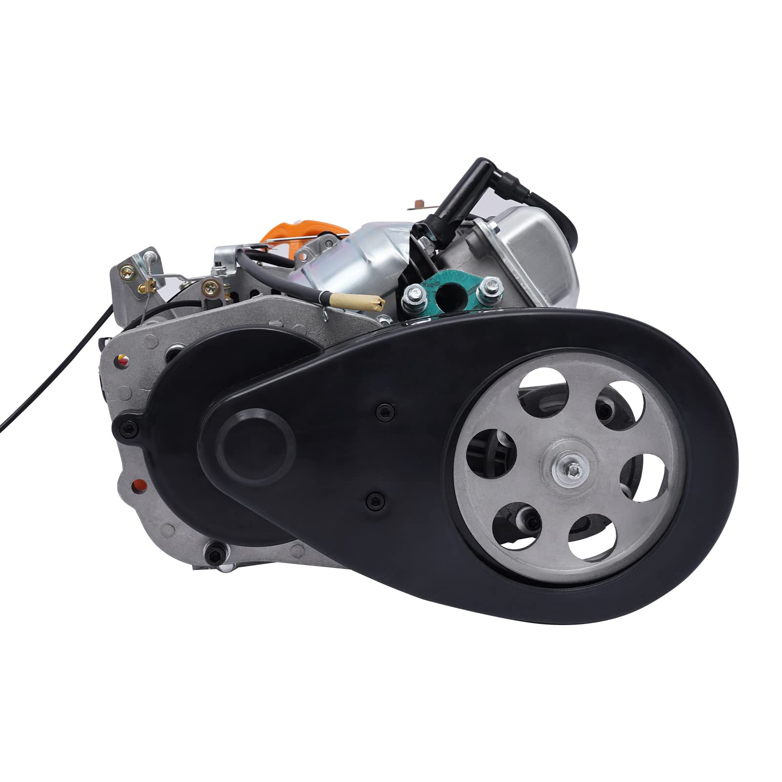 TFCFL 100CC 4-Stroke Bicycle Engine Kit - Gas Motorized Bike Conversion Kit for Adults - Complete Air-Cooled Petrol Motor Scooter Engine Set (3600RPM) - Perfect for DIY Bike Projects, Commuting, Off-Road Dirt Bikes, ATVs & Scooters