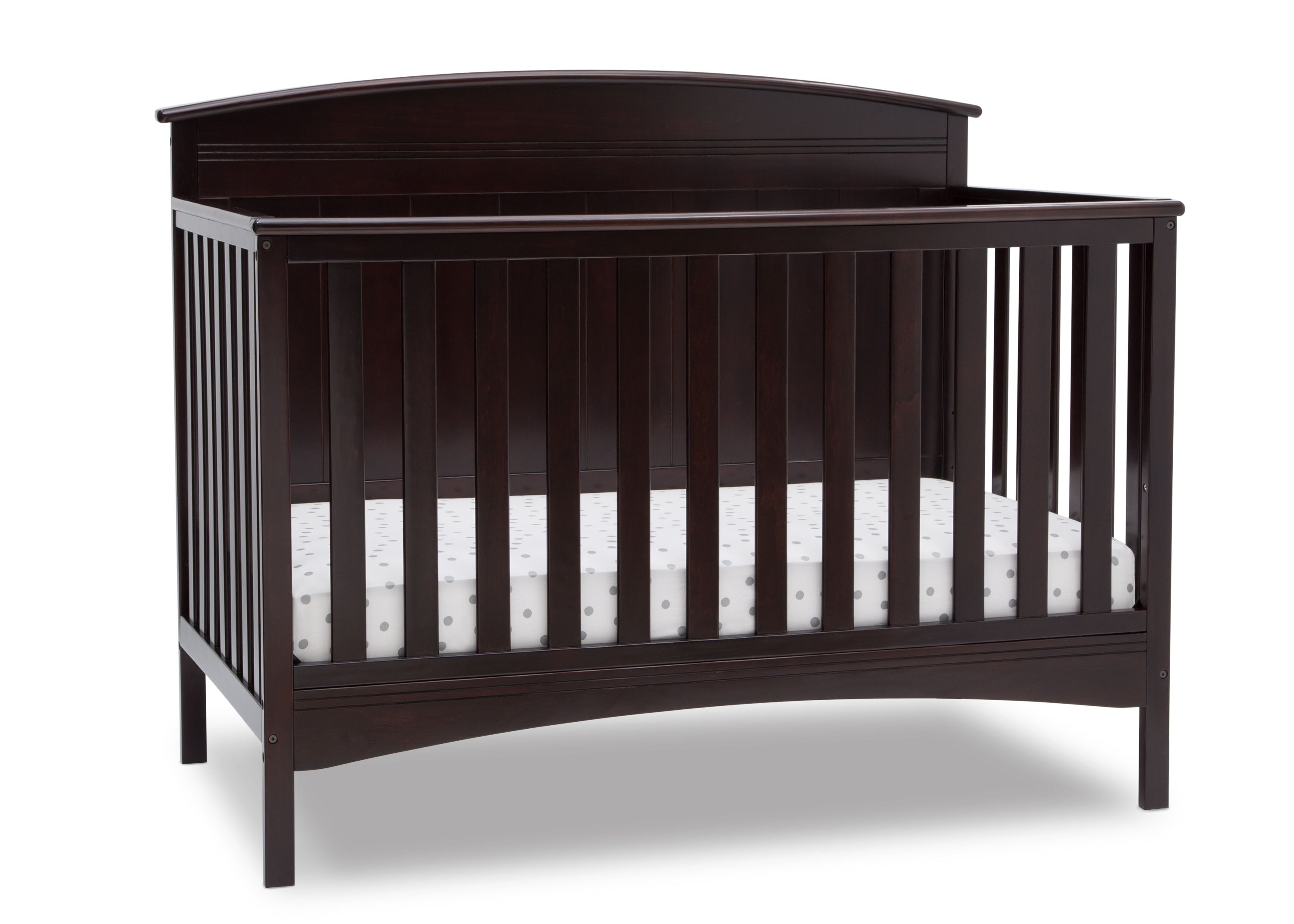 Archer Deluxe 6-in-1 Convertible Baby Crib - Toddler Bed, Daybed & Full-Size Bed - Safe Nursery Furniture for Newborns & Kids - Perfect for Bedrooms, Daycare & Guest Rooms