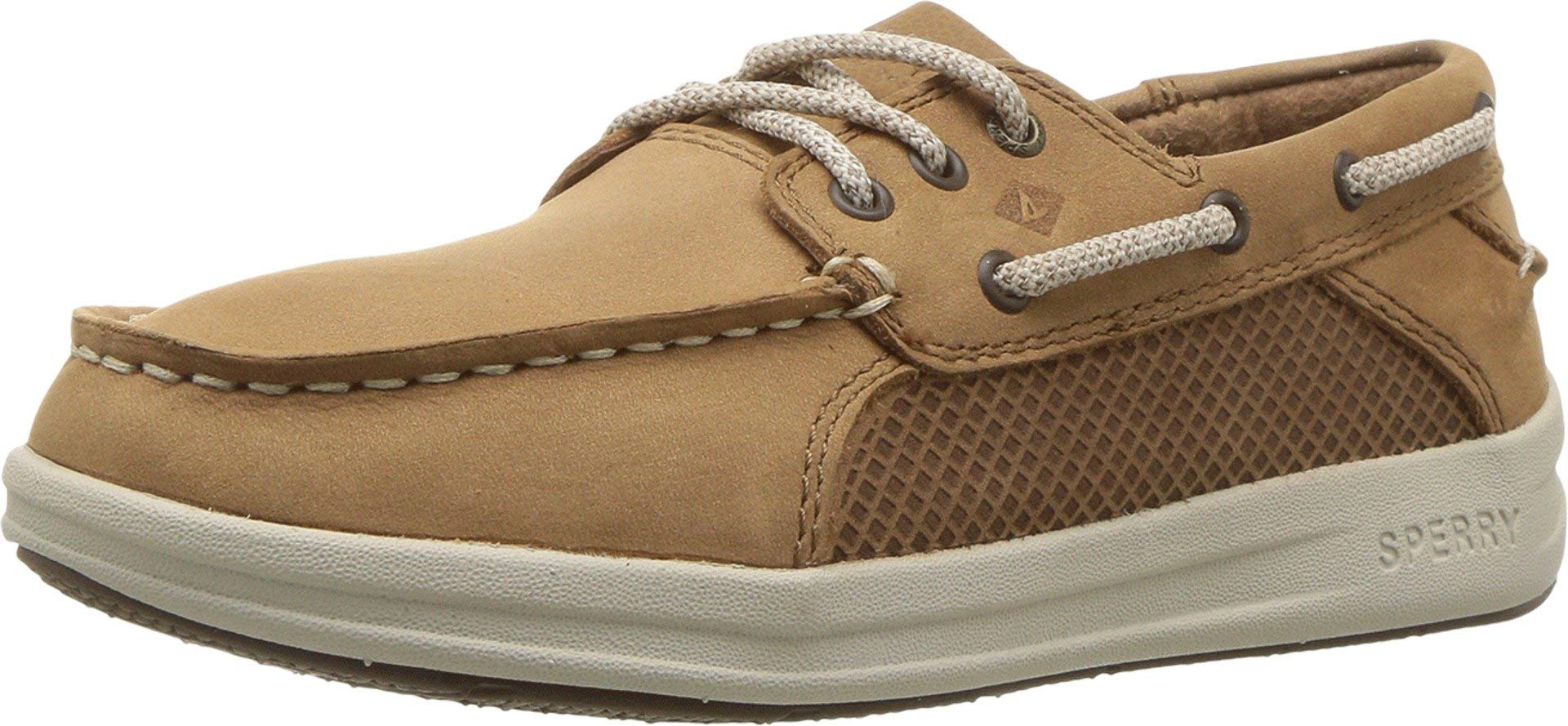 Sperry Boys' Gamefish Boat Shoes for Kids - Non-Slip Waterproof Deck Shoes for Boys - Perfect for Sailing, Fishing, and Beach Adventures