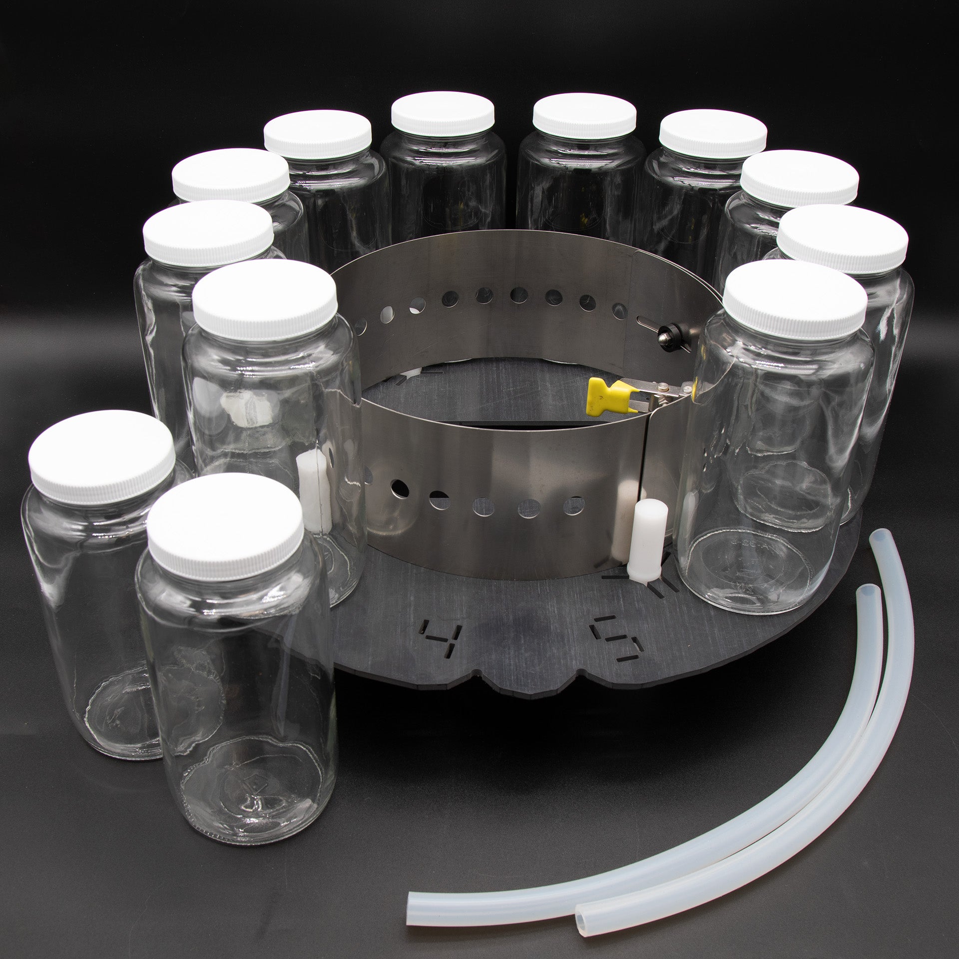 6700 / 6712 Full Size Portable Sampler - 12 Glass 950 mL Bottle Configuration Kit for Water Testing | Perfect for Environmental Monitoring, Lab Analysis & Field Sampling