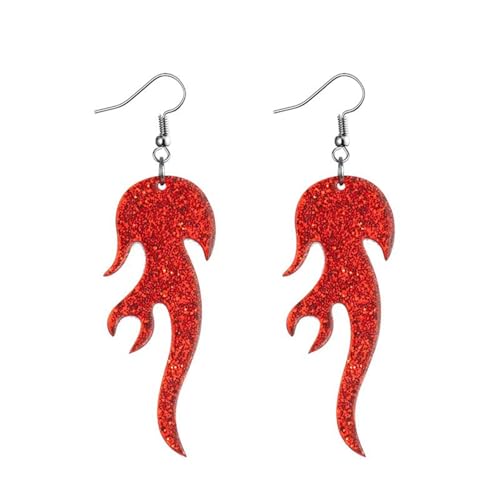 Red Glitter Fire