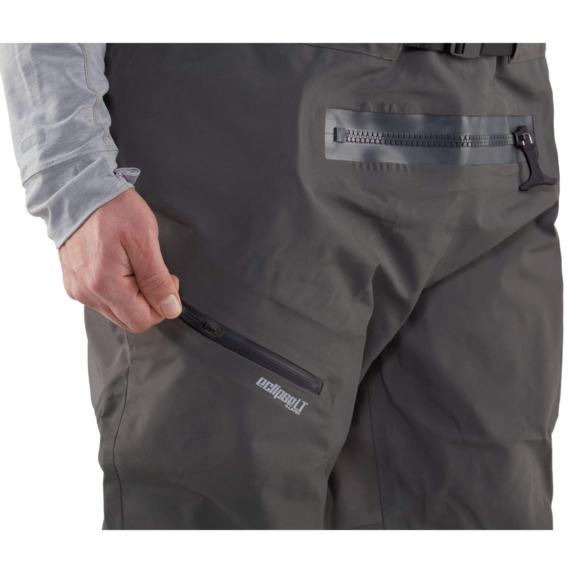 NRS Sidewinder Dry Bibs - Waterproof Paddling Pants for Kayaking, Canoeing & Fishing - Stay Dry in All Weather Conditions
