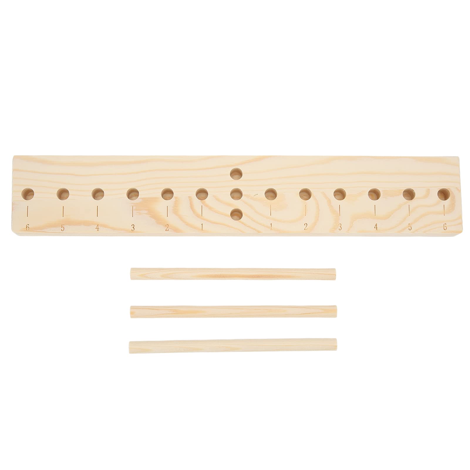 Yuehuamech Wooden Bow Maker Kit - Adjustable DIY Ribbon Bow Tool for Hair Bows, Holiday Wreaths, Gift Wrapping & Crafting - Perfect for Christmas, Weddings, and Party Decorations
