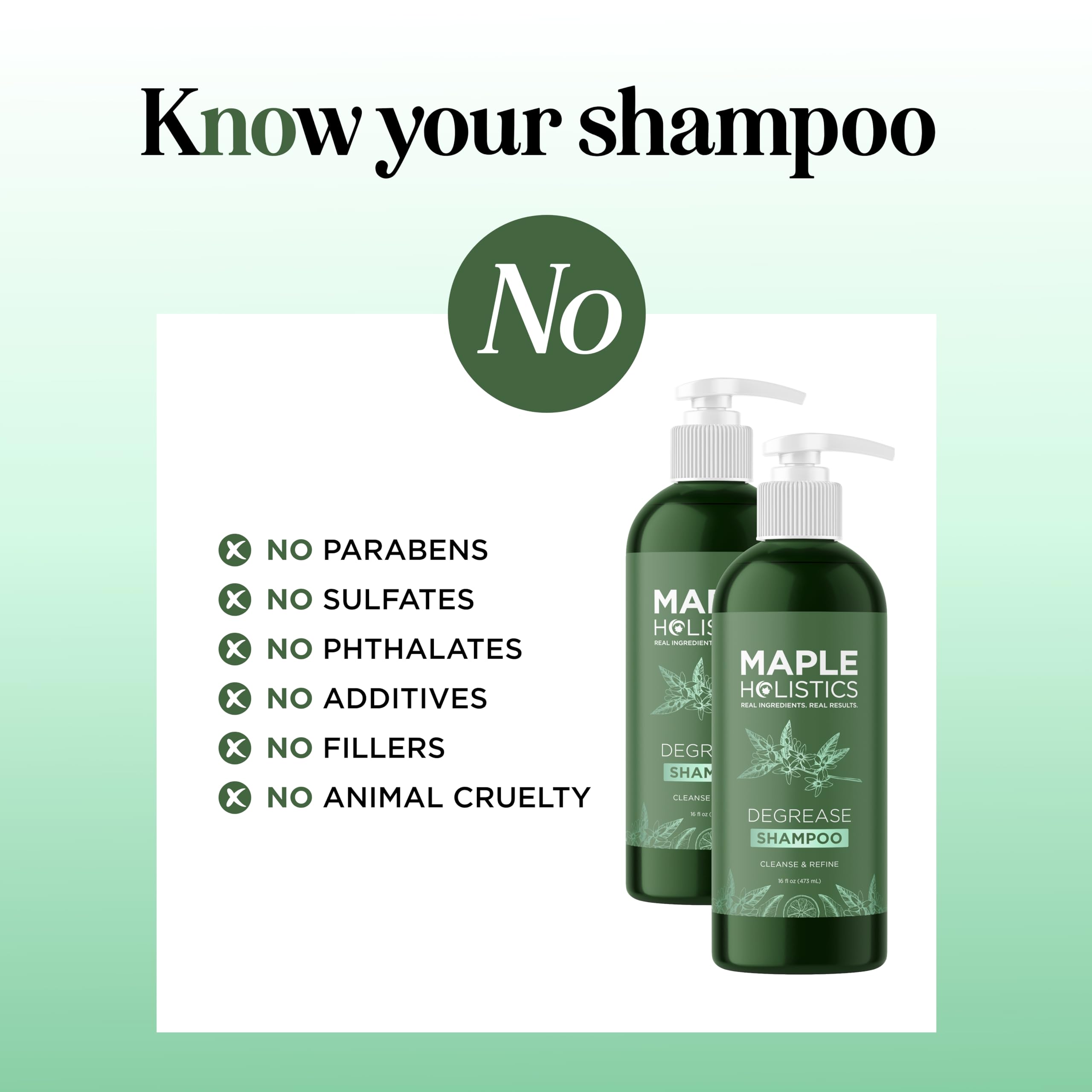 Clarifying Shampoo for Oily Hair & Scalp - Deep Cleansing Shampoo with Rosemary Oil to Remove Buildup - Vegan, Sulfate & Paraben Free Degreasing Shampoo for Greasy Hair (2 Pack) - Perfect for Daily Use & Color-Treated Hair