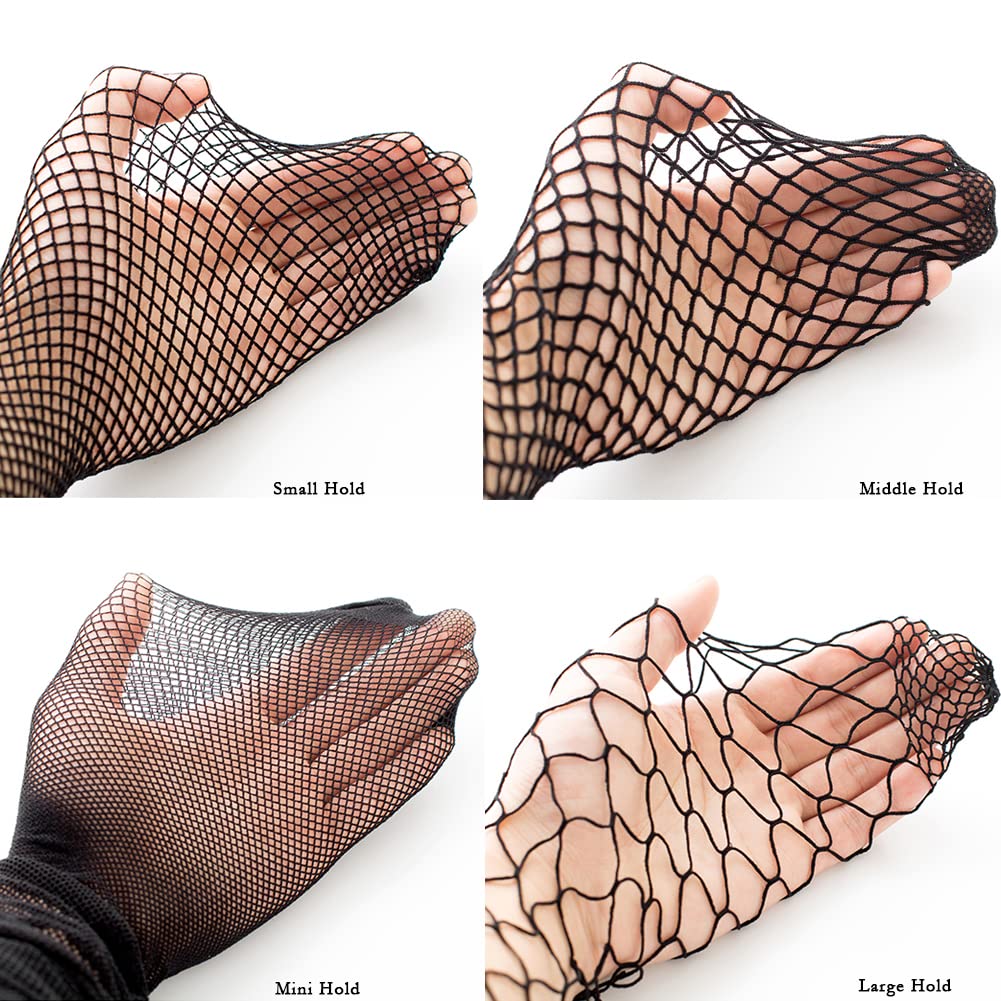 Blostirno Women's High Waist Fishnet Stockings - Sexy Thigh High Tights & Pantyhose for Party, Halloween, Cosplay & Night Out
