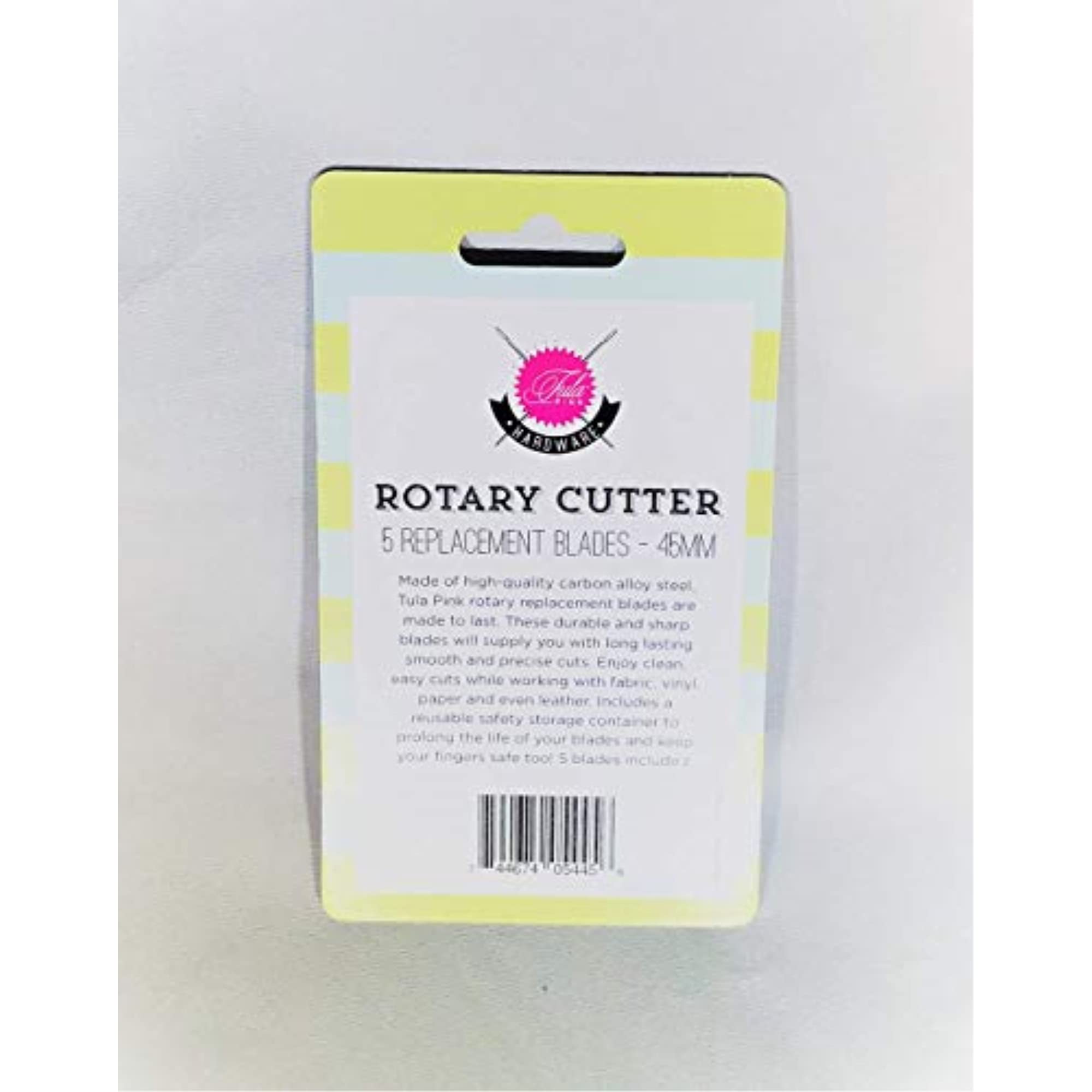 Tula Pink 45mm Rotary Cutter Replacement Blades - Premium Fabric Cutting Blades for Quilting, Sewing & Crafting Projects
