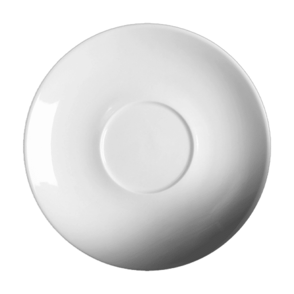 Cameo Dynasty 6-Piece Saucer Set - Elegant Bone China Tea Plates for Afternoon Tea, Dessert & Entertaining - Perfect for Tea Parties, Bridal Showers & Formal Dining