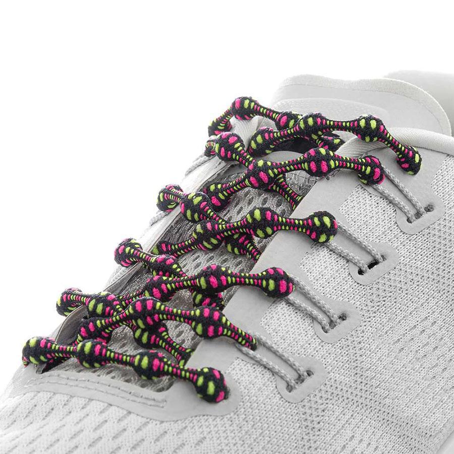 No Tie Shoelaces - Elastic Slip-On Laces for Sneakers, Running Shoes & Casual Wear - Perfect for Kids, Adults & Seniors with Mobility Needs - Ideal for Sports, Work & Everyday Comfort
