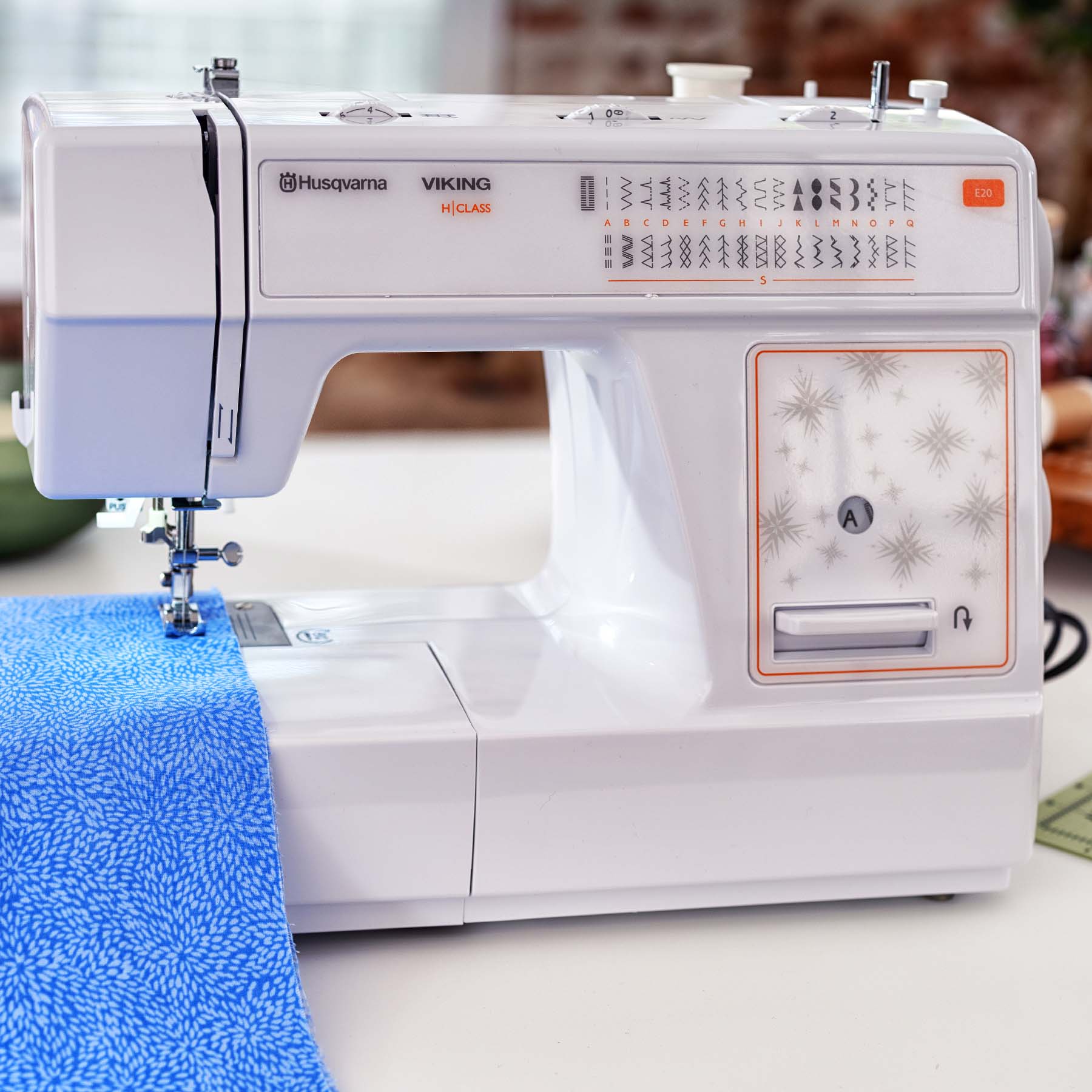HUSQVARNA® VIKING® H|CLASS™ E20 Sewing Machine - Computerized Embroidery & Quilting for Home & Professional Use - Perfect for Dressmaking, Crafts & DIY Projects