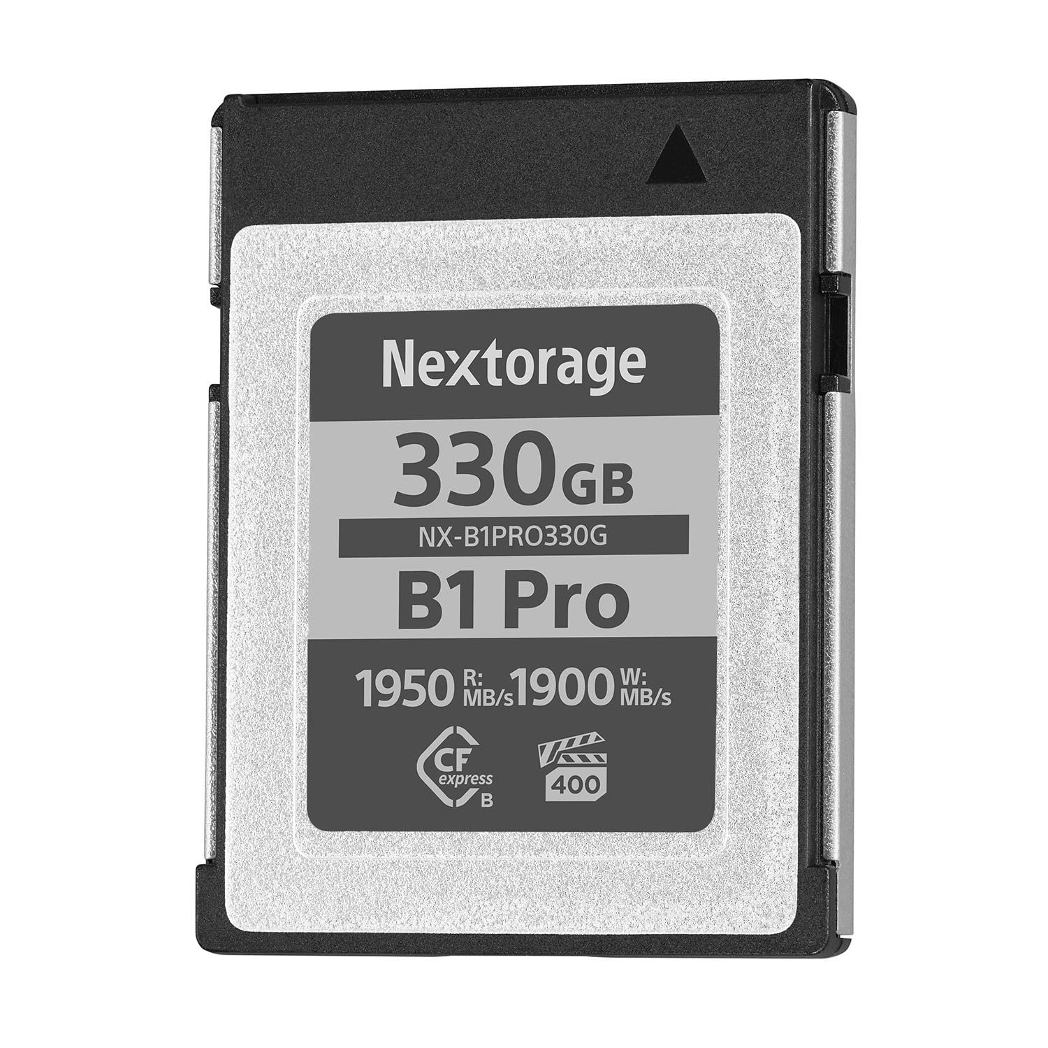Nextorage 330GB CFexpress Type B Memory Card - Super Fast VPG400, 1950MB/s Read & 1900MB/s Write (B1 Pro Series) - Perfect for 8K Video, High-Speed Photography & Professional Workflows