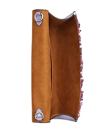 Coach Signature Flap Crossbody Bag for Women - Stylish Leather Shoulder Purse with Adjustable Strap, Perfect for Work, Travel & Everyday Use