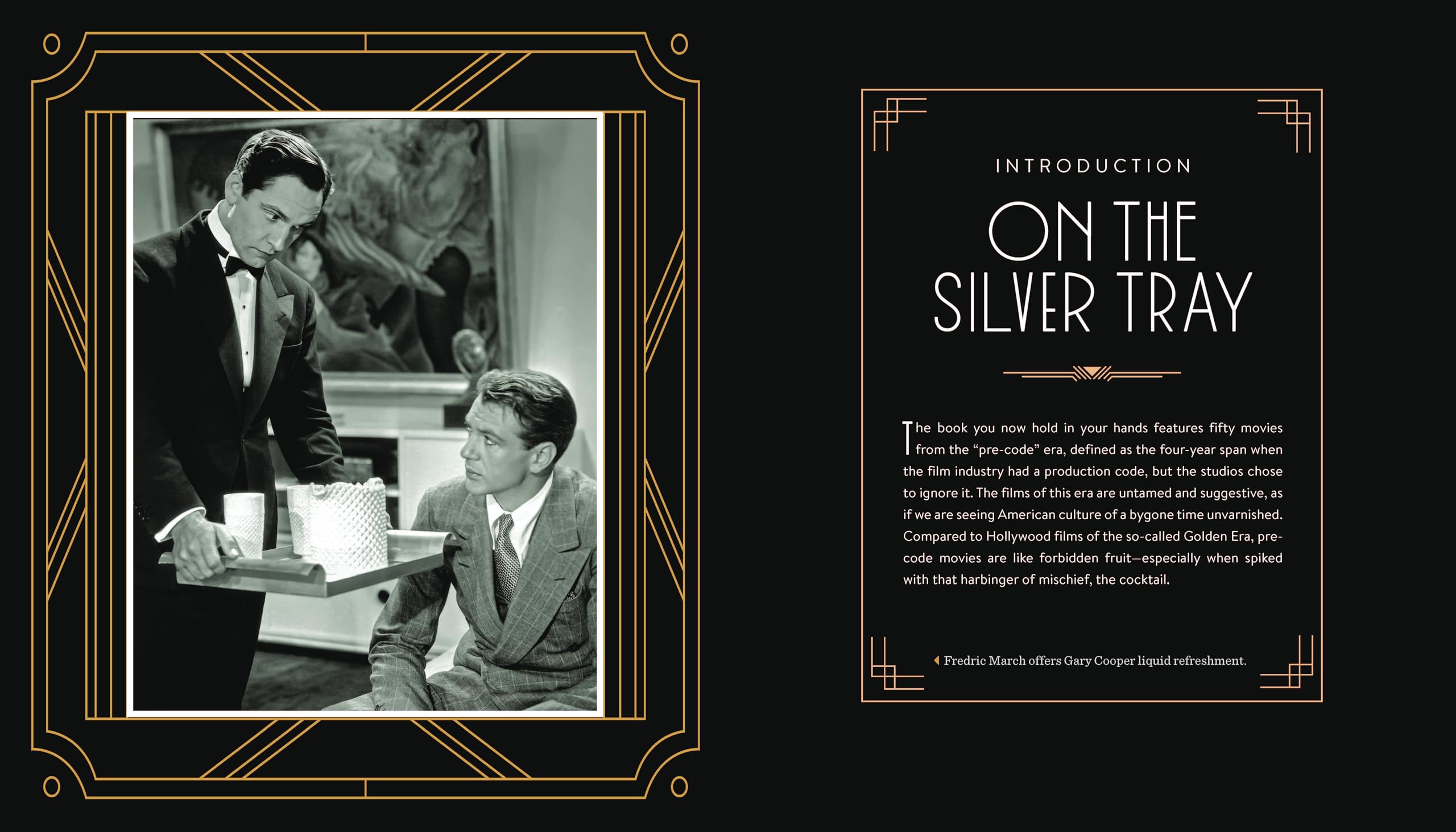 Forbidden Cocktails: Classic Hollywood-Inspired Pre-Code Era Cocktail Recipe Book | Turner Classic Movies | Perfect for Vintage-Themed Parties & Film Enthusiasts