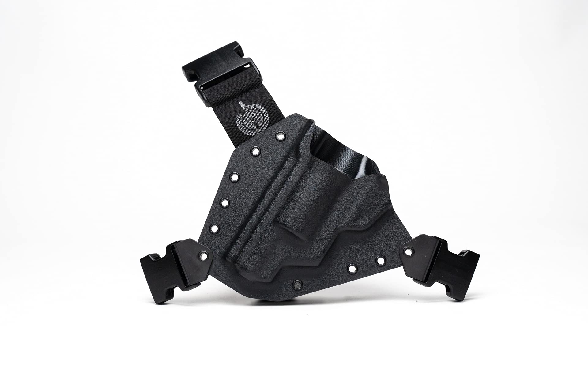 GunfightersINC Kenai Chest Holster for Taurus Public Defender - Left Hand Draw, Black Tactical Concealed Carry Holster for Hunting & Outdoor Activities