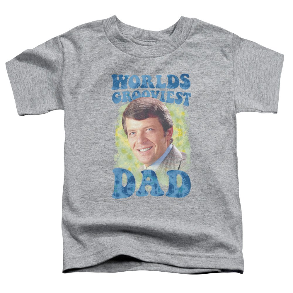 Brady Bunch Groovy Toddler T-Shirt - Fun 70s Style Kids Tee for Boys & Girls - Perfect for Birthday Parties, Family Photos & Retro Theme Events