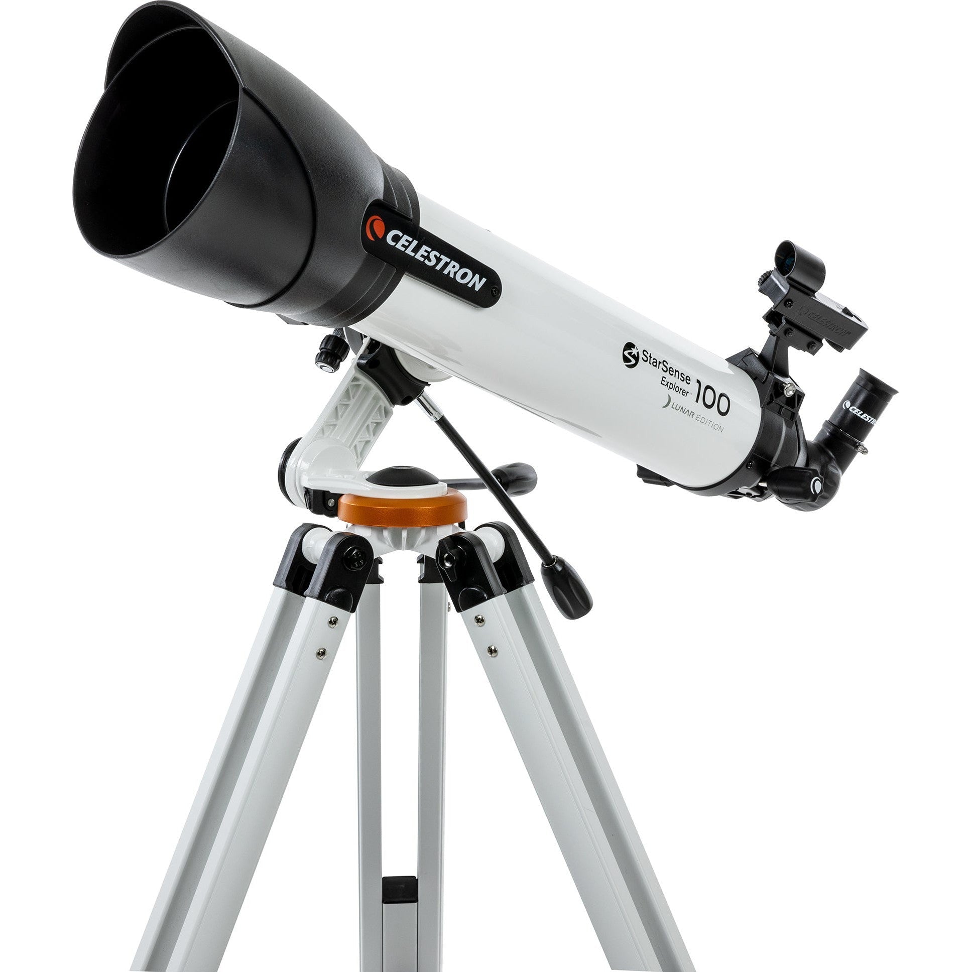 StarSense Explorer DX 100AZ Smartphone App Enabled Refractor Telescope - Lunar & Planetary Observation, Stargazing for Beginners, Astronomy Gift for Adults & Kids - Perfect for Backyard Viewing and Night Sky Exploration
