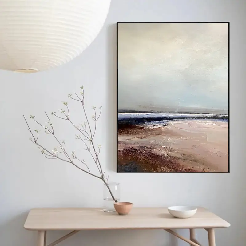 Ocean and Sky Painting #OS026 - Stunning Coastal Wall Art for Living Room, Bedroom & Office Decor